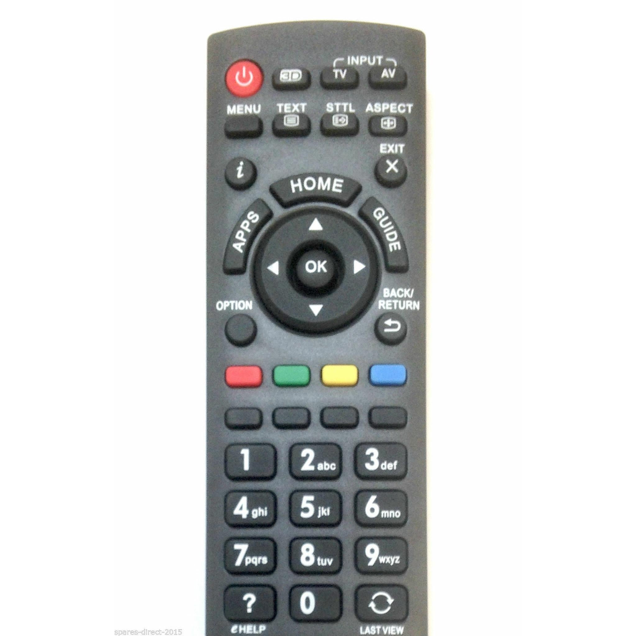 Replacement Remote Control For Panasonic TV