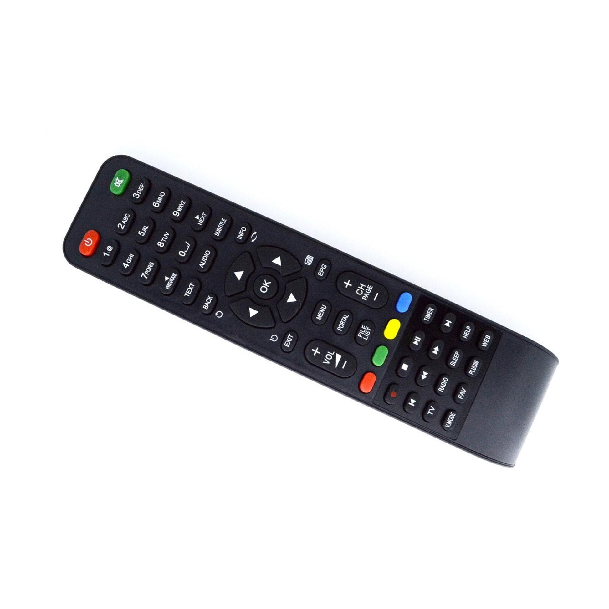 Brand New Zgemma Star S 2s H1 LC Black Remote Control Unit