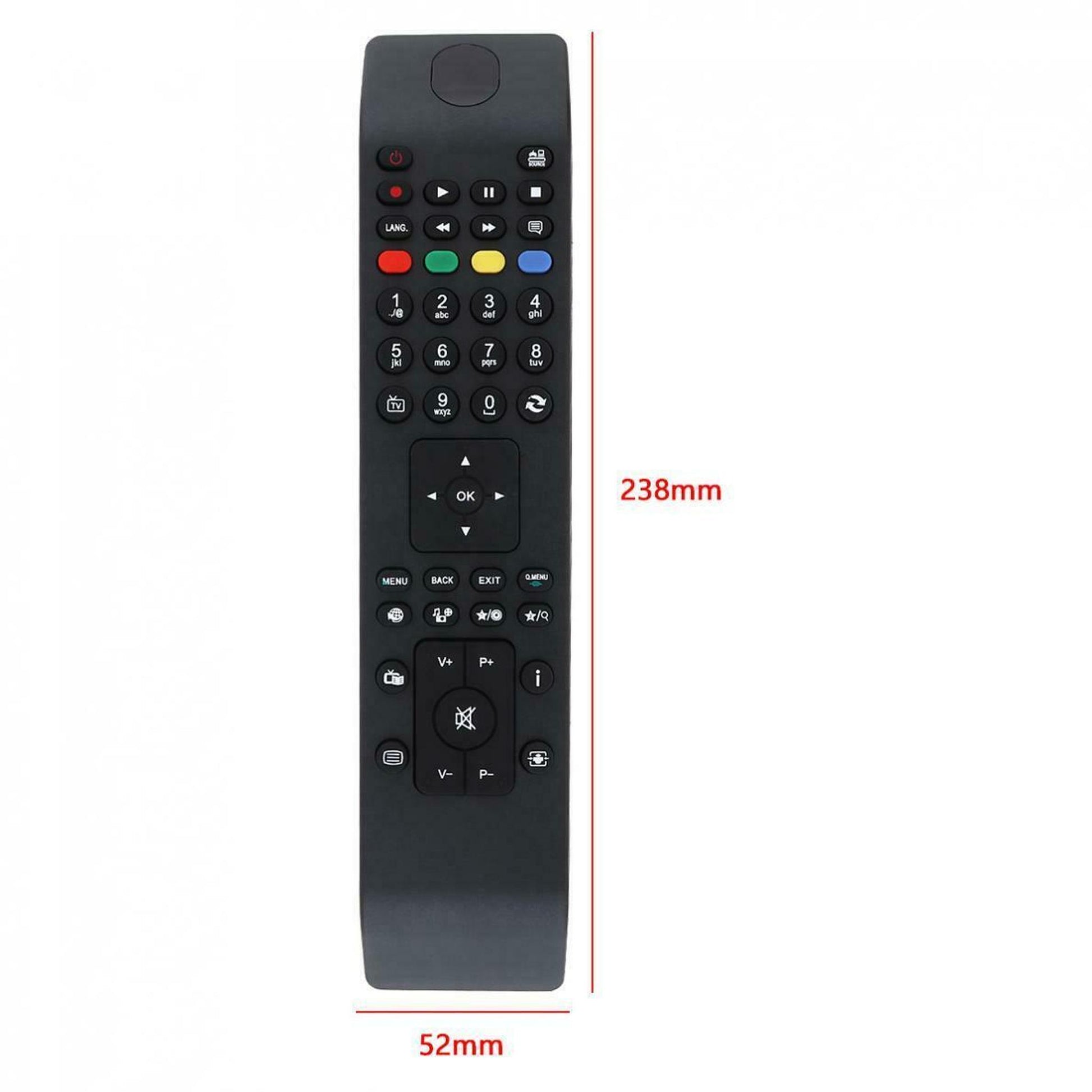 Brand New RC4800 Remote Control for BUSH LED32127HDDVDT LED TV DVD LED32127HDT