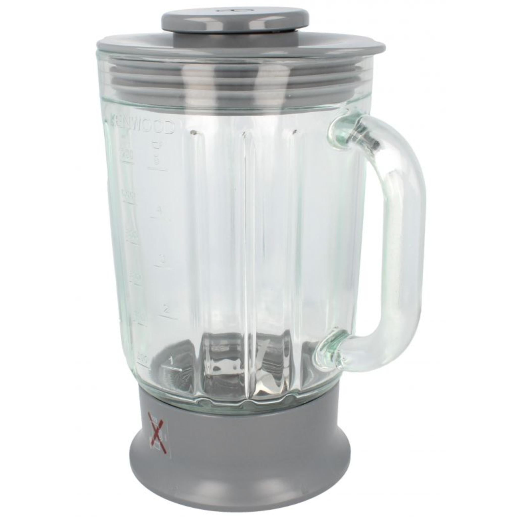 Multi-One Liquidiser / Blender Glass / Grey - for KENWOOD KHH320, KHH301, KHH, KHH30