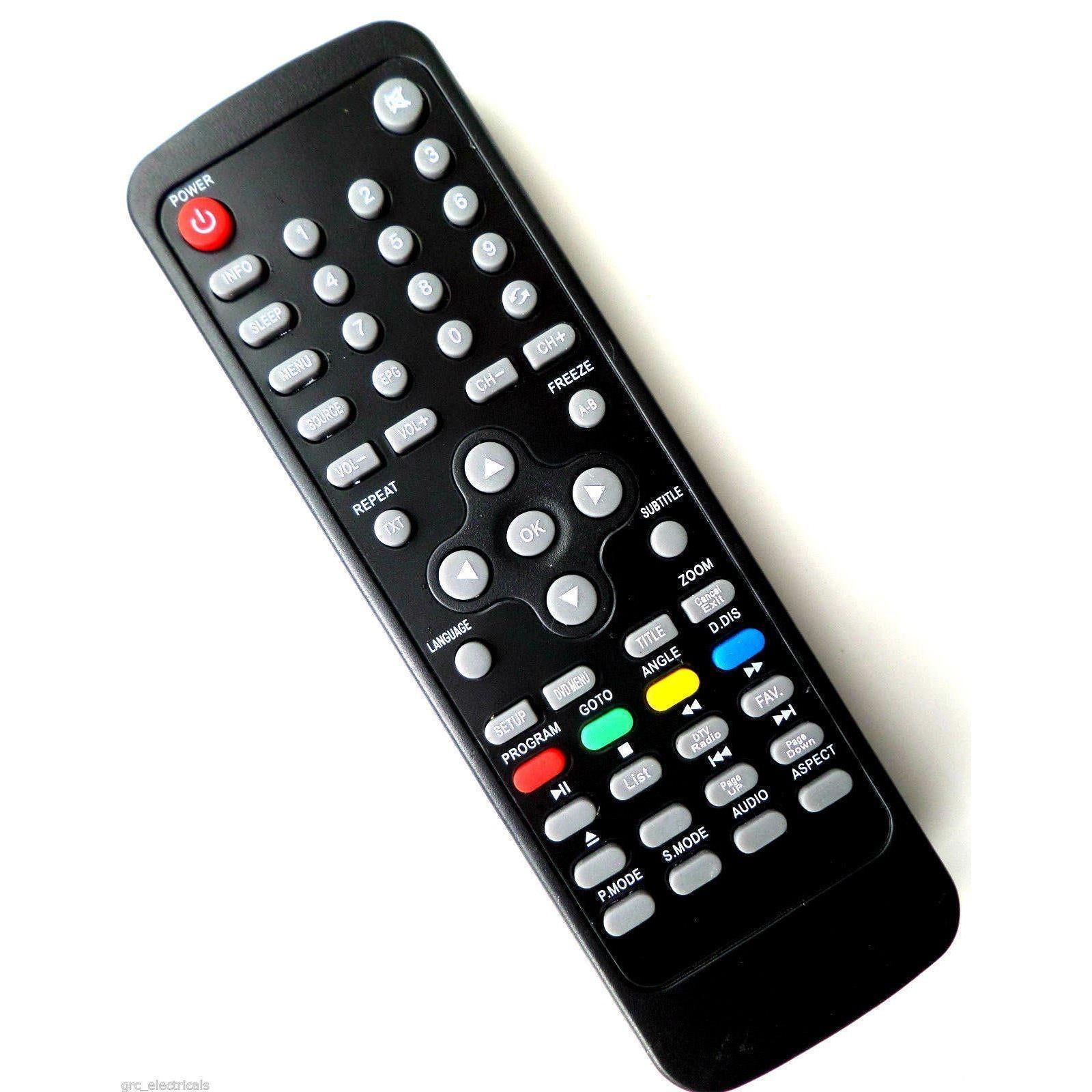 New Alba AMKDVD22PK 22" Led Tv Remote Control