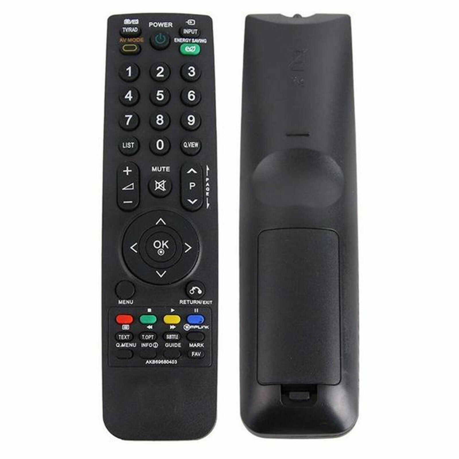 UK Replacement Remote Control For LG LCD TV 22LD320H-ZA
