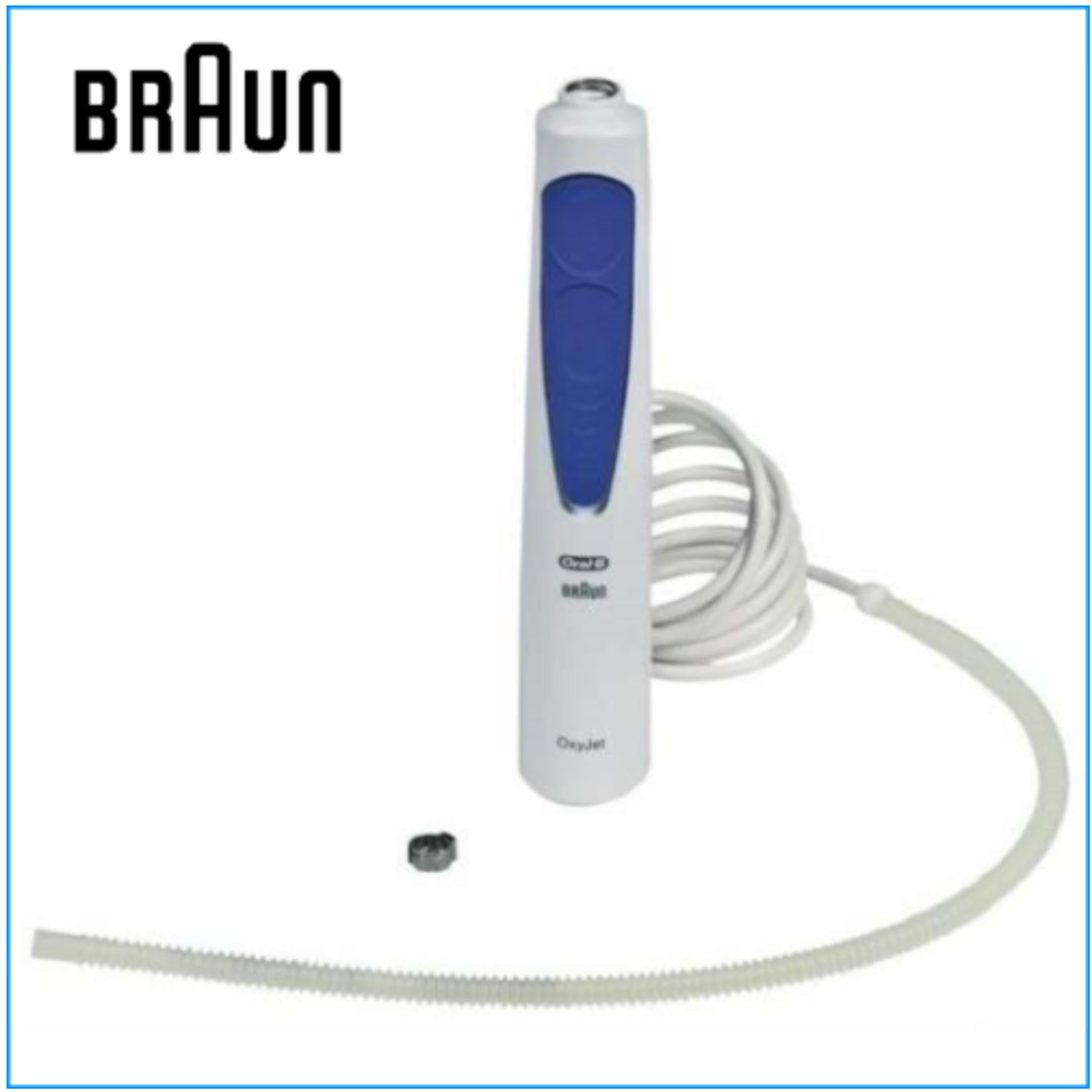 Braun Grip Handle White With Tube For Braun Oral B Jet 3719 3724