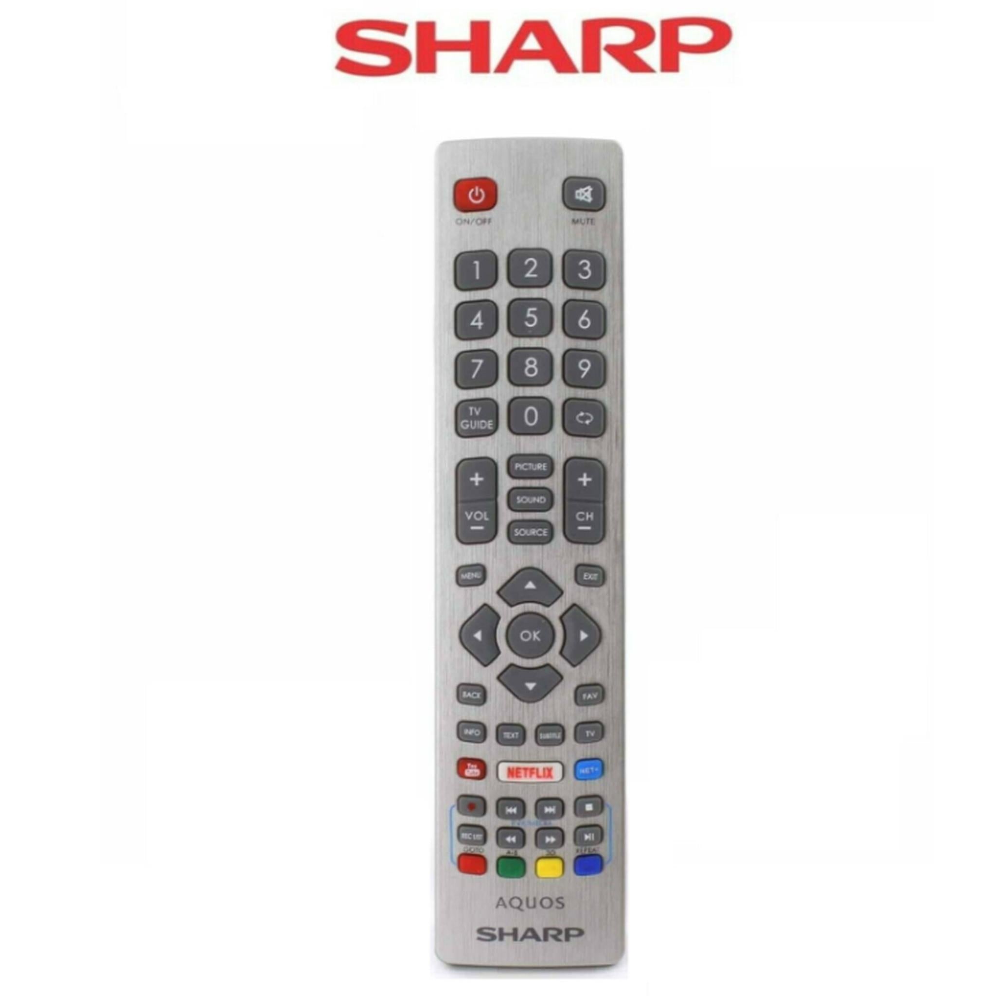 Aquos Smart TV Remote Control with 3D Buttons