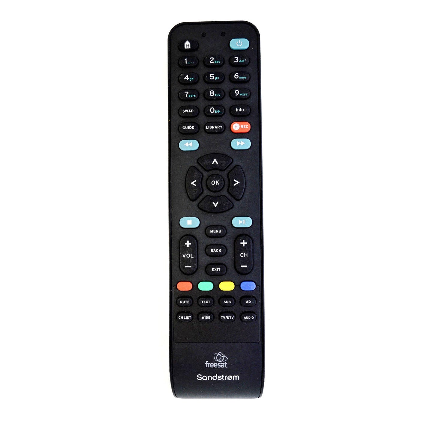 SANDSTROM FREESAT BOX REMOTE CONTROL RC1994505/01 for SHDFSAT12