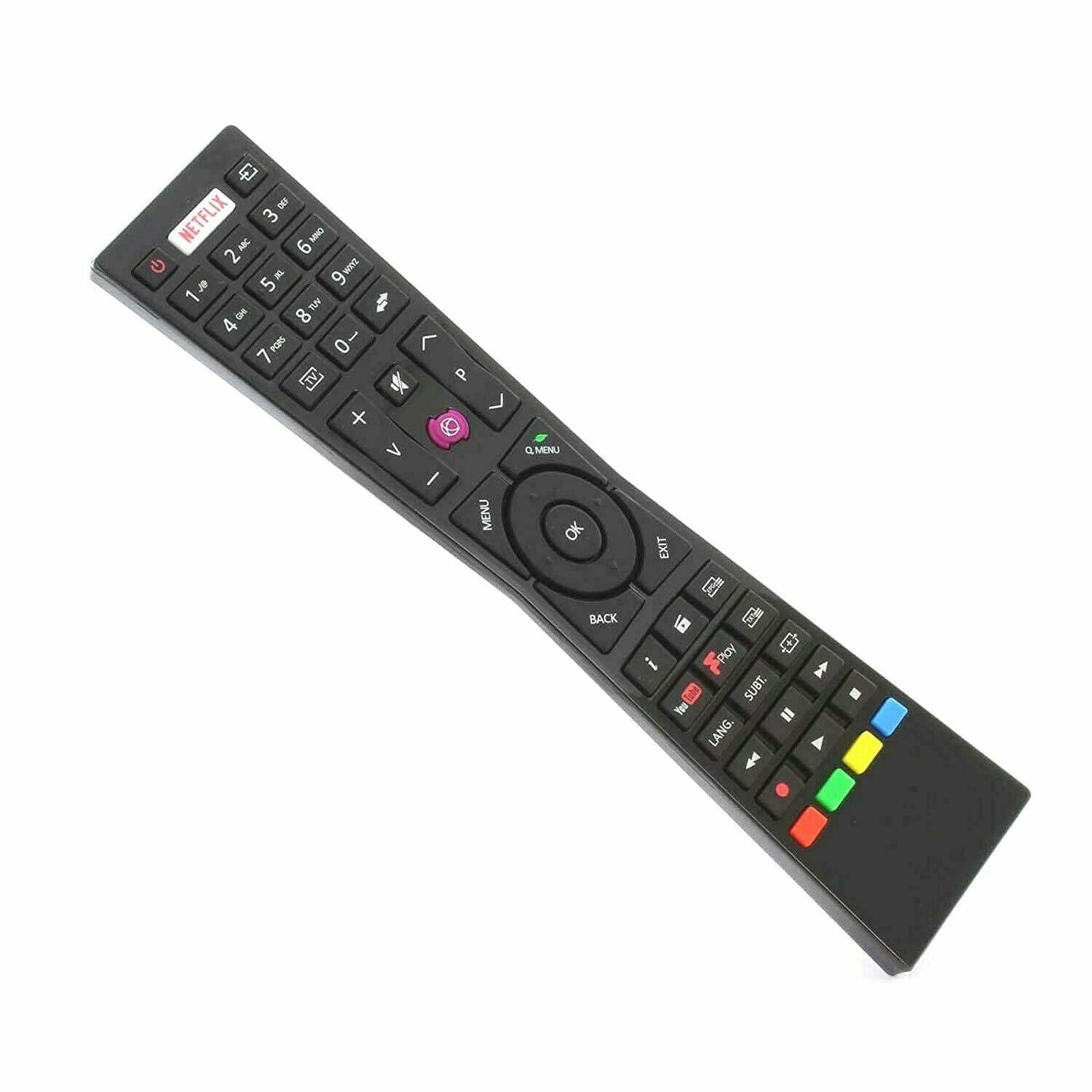 Replacement Remote Control For Hitachi TV Model 49HK6W64