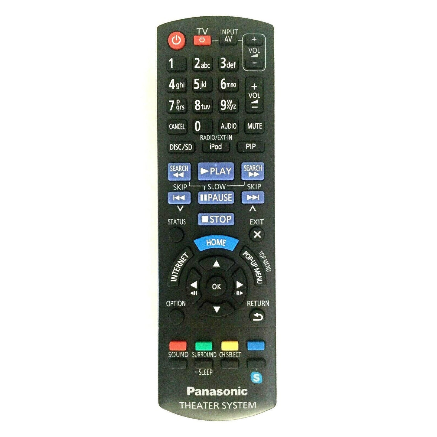 N2QAYB000729 GENUINE REMOTE CONTROL FOR Panasonic SC-BTT190 SC-BTT490 SC-BTT790