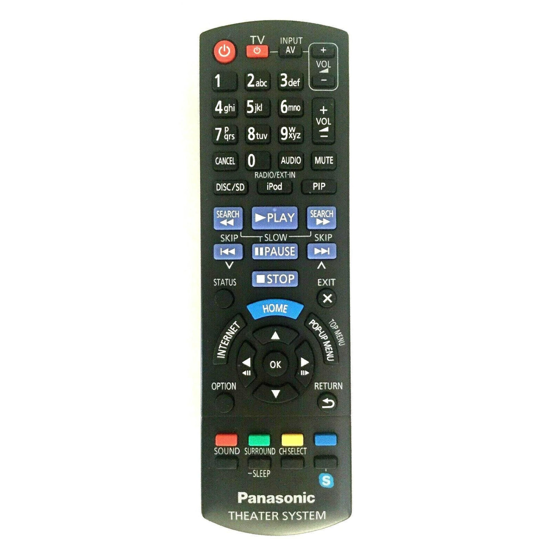 N2QAYB000729 GENUINE REMOTE CONTROL FOR Panasonic SC-BTT190 SC-BTT490 SC-BTT790