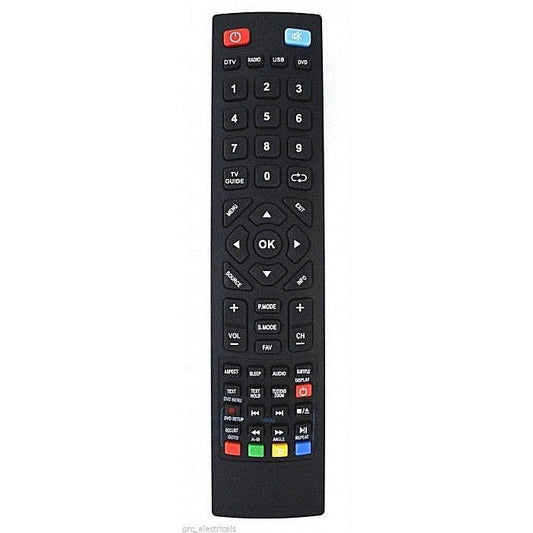 *NEW* Replacement TV Remote Control for BUSH LED32/191F3D , LED32-191F3D