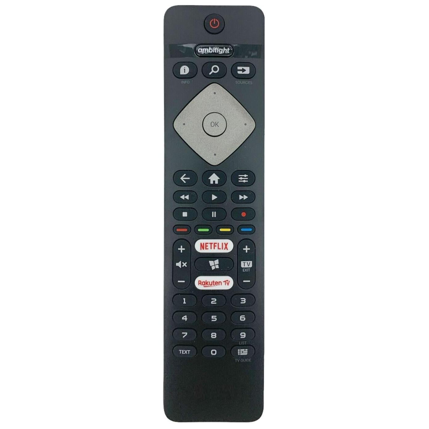 Replacement TV Remote Control For Philips Ambilight 65OLED807/12