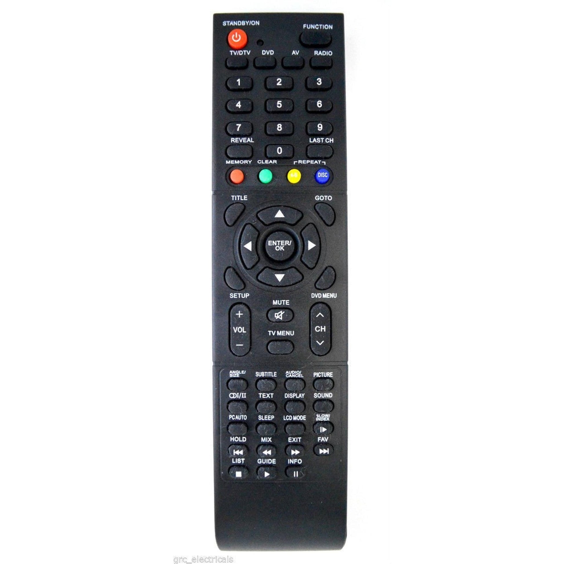 NEW TV Remote Control UMC TECHNIKA For Model - LCD17DVDID-208