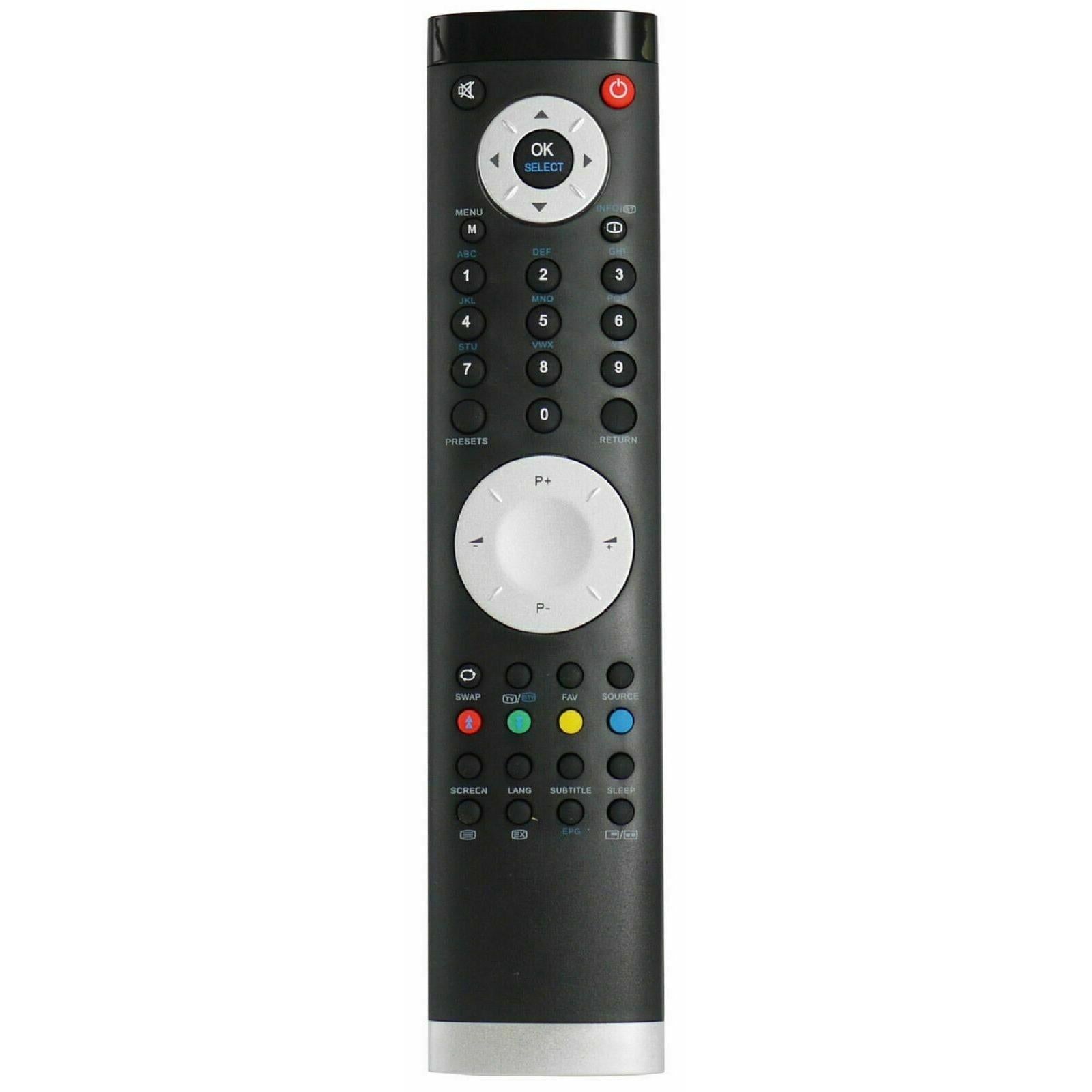 Finlux FIN19851 LCD TV Remote Control