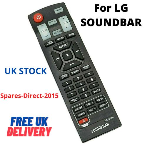 AKB73575401 sub AKB73575421 Remote Replaces LG NB2520A NB2430A NB3531A NB4530A