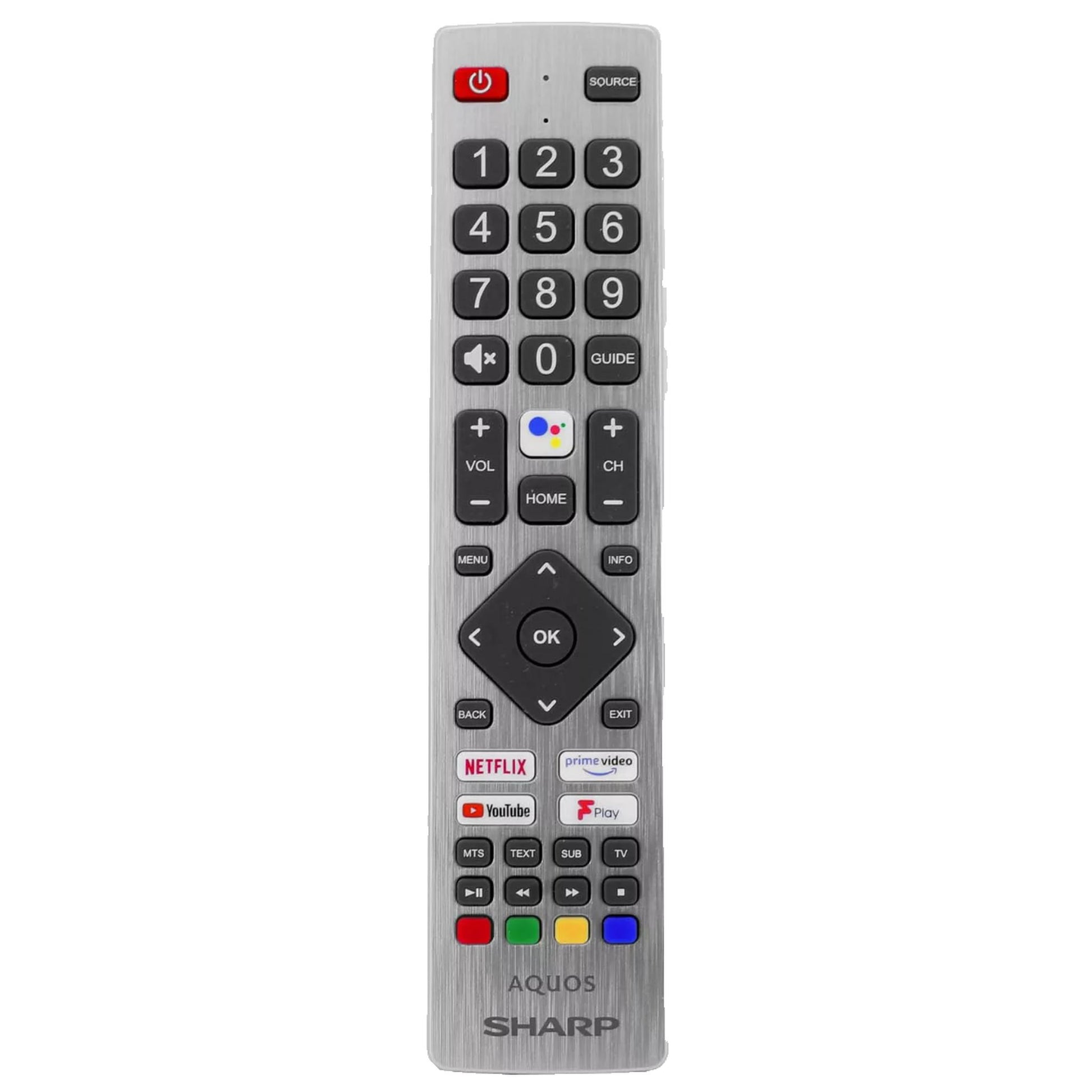 New Voice Remote Control for Sharp 4K TV - 50BL1KA