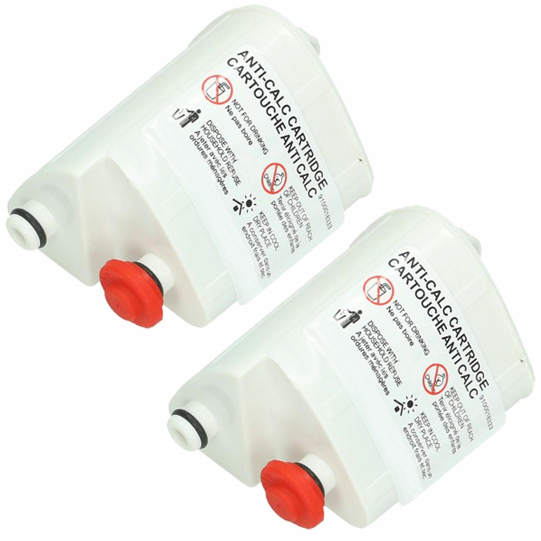 2 X TEFAL FASTEO Cartridge Anti Calc For SV6040 XD9060E0O
