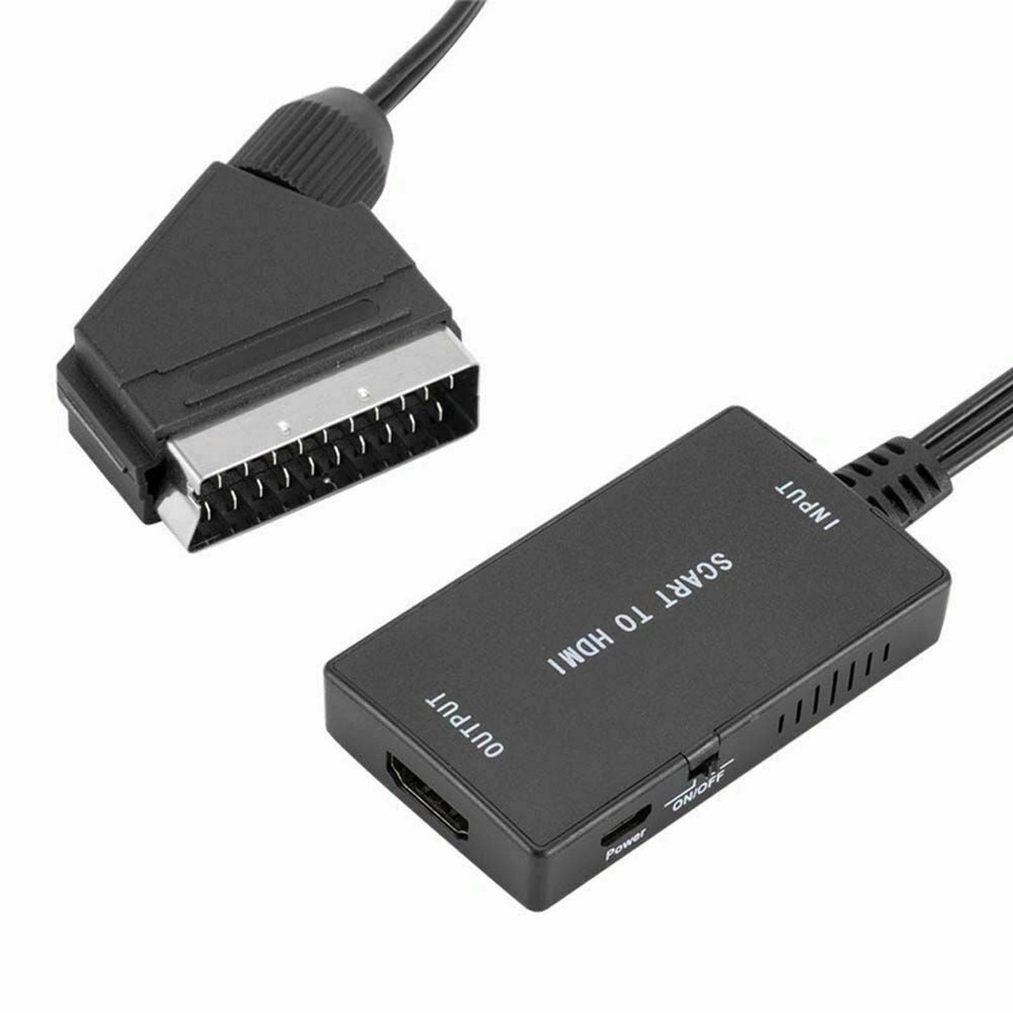 SCART to HDMI Converter Cable Video Adapter For Panasonic DVD / VCR / VHS Tv
