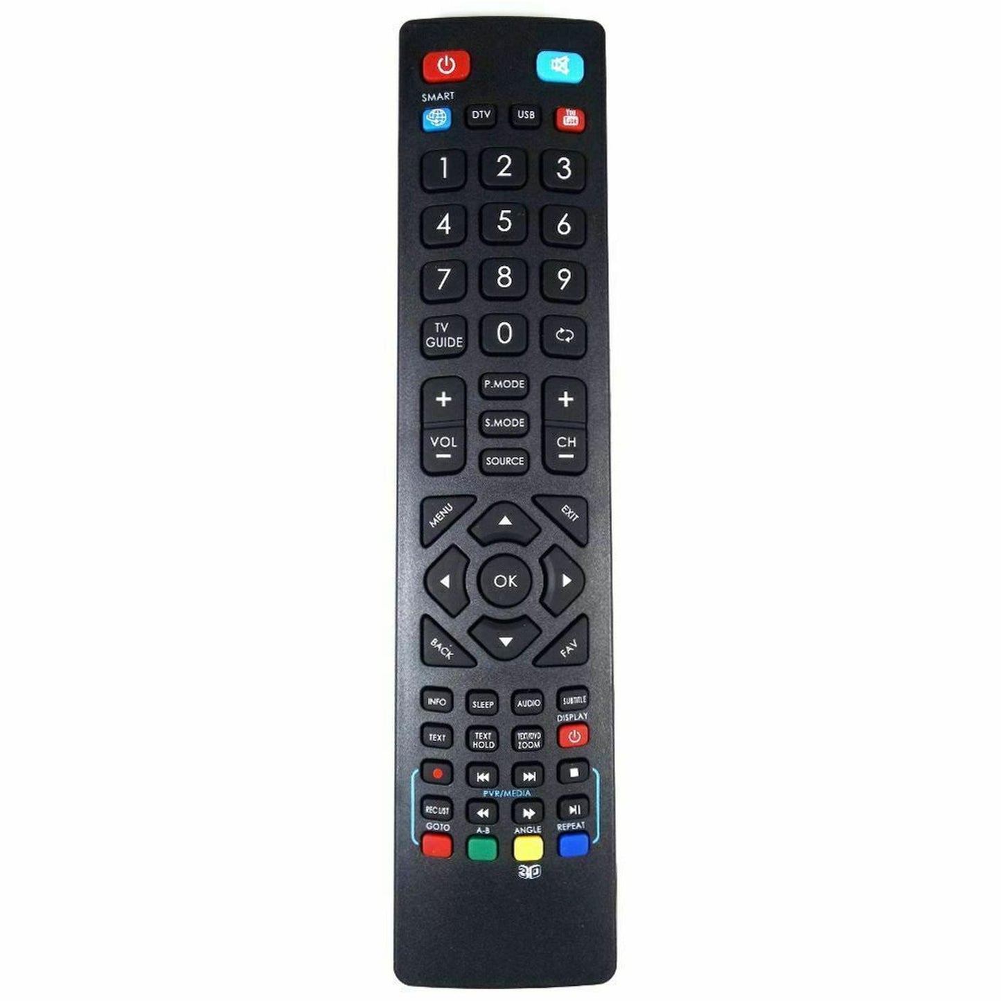Genuine TV Remote Control For Blaupunkt 43/134M-GB-11B-FEGUX