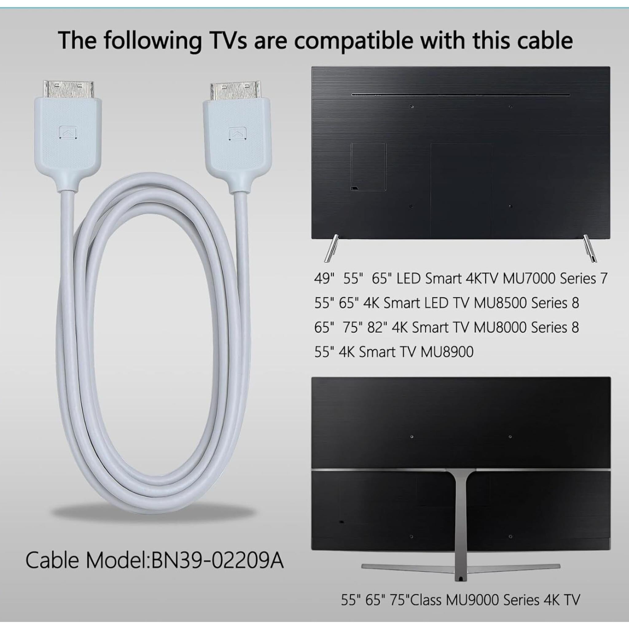 Genuine One Connect Cable BN39-02209A For Samsung MU7000 MU8000 MU9000 MU TV