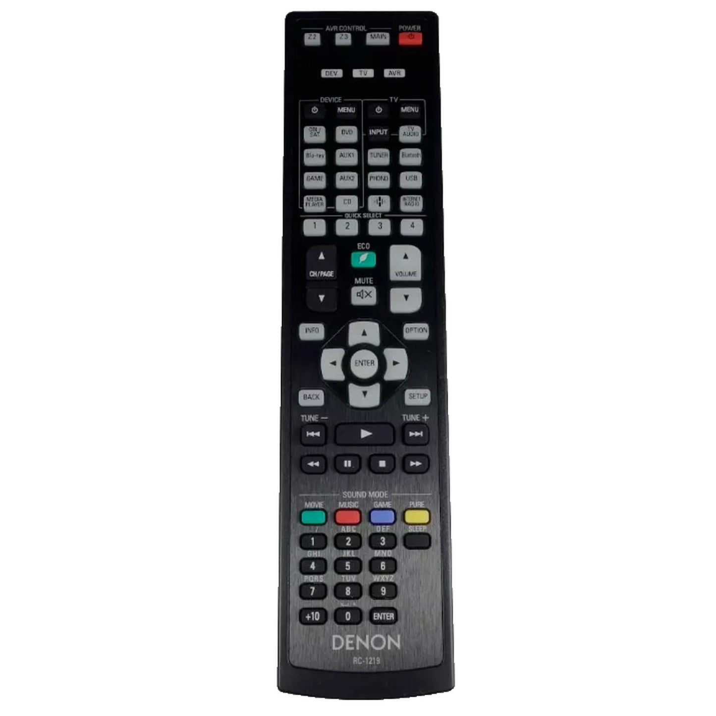 Genuine Remote Control FOR Denon RC-1219 / RC1219 Receiver AVR-X6500H / AVR-X6400H