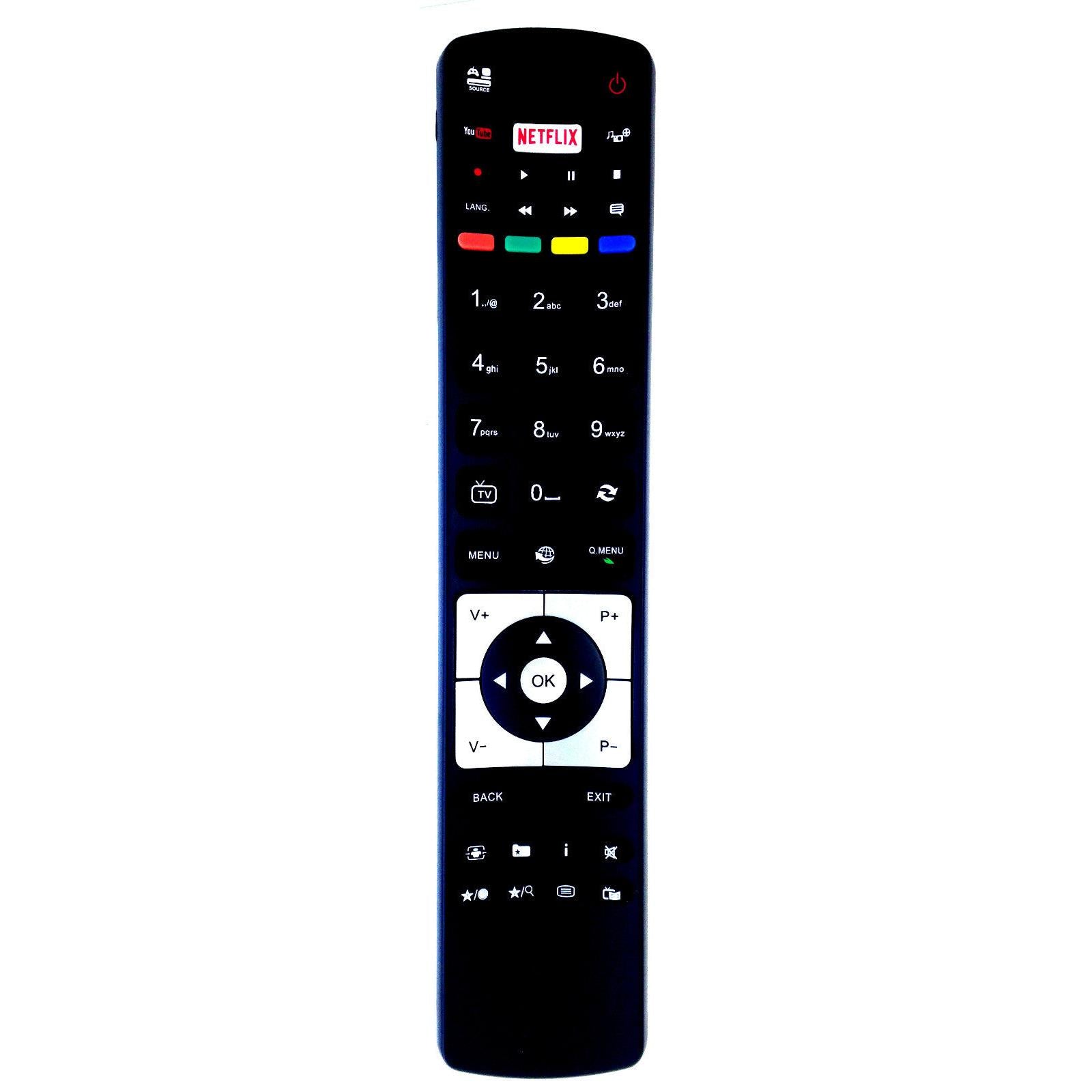 Brand New 100% Genuine RC5118 Remote Control for Hitachi Tv Model = 55HK15T74UA