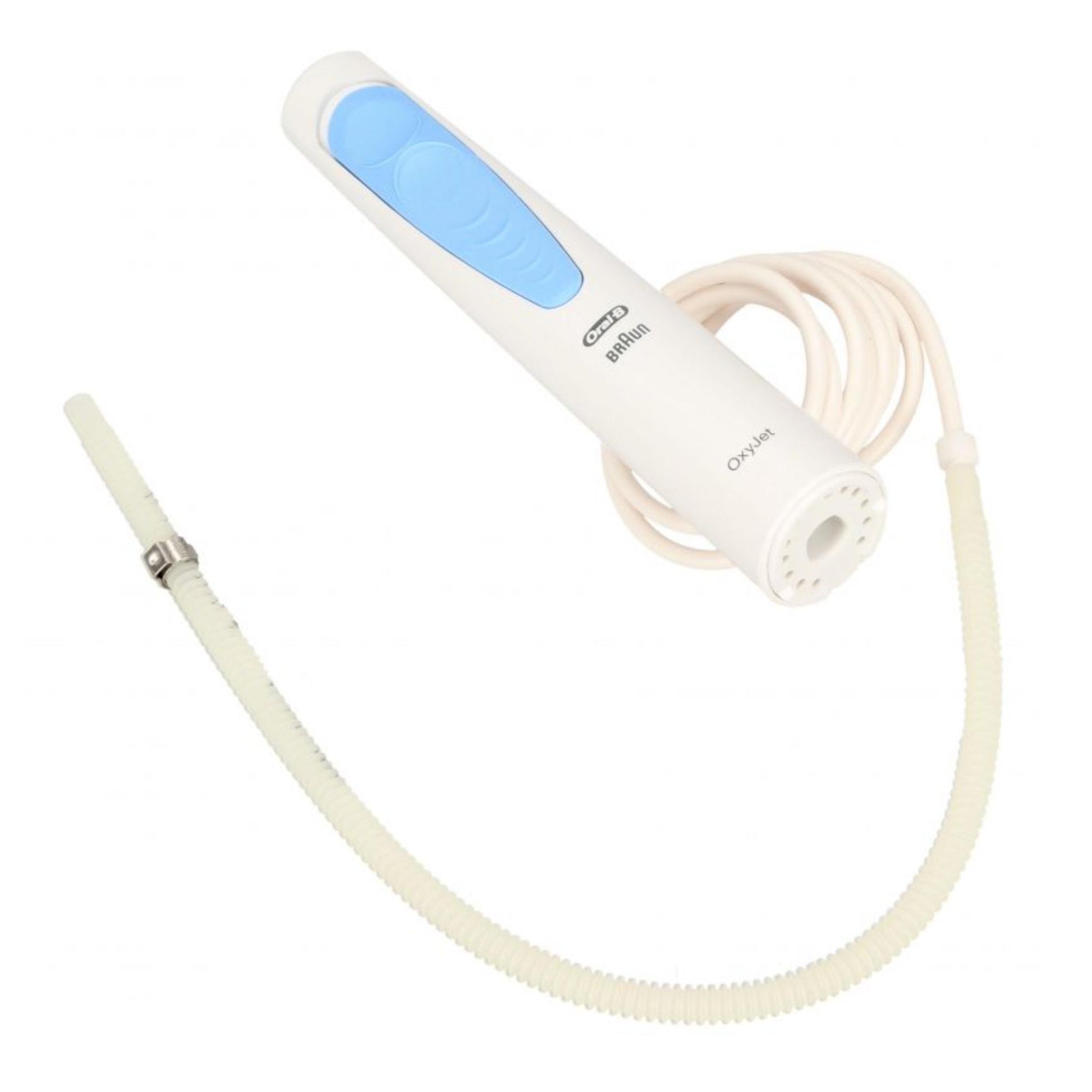 Braun Grip Handle White With Tube For Braun Oral B Jet 3719 3724