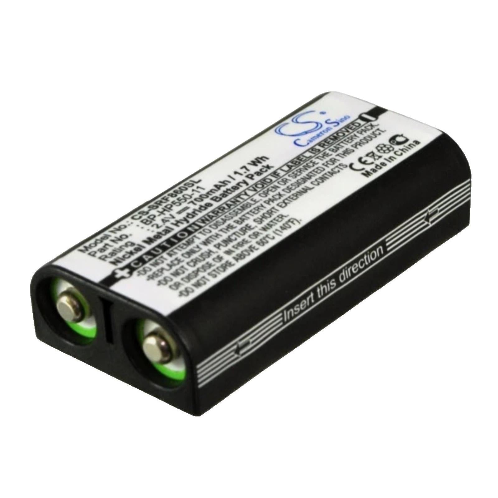UK Battery for Sony MDR-RF4000K BP-HP550-11 2.4V RoHS