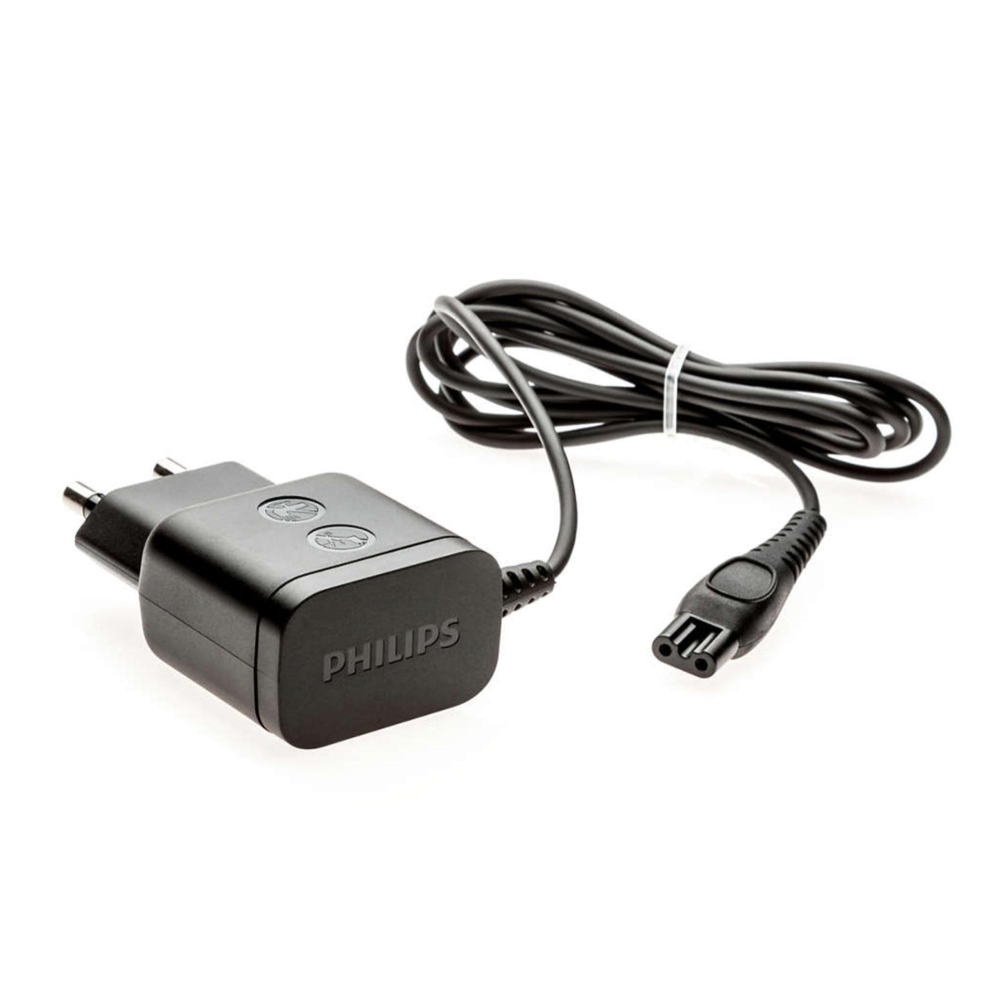 2 Pin Shaver Power Lead Charger Cable Plug One Blade Model *QP6510 ONLY*