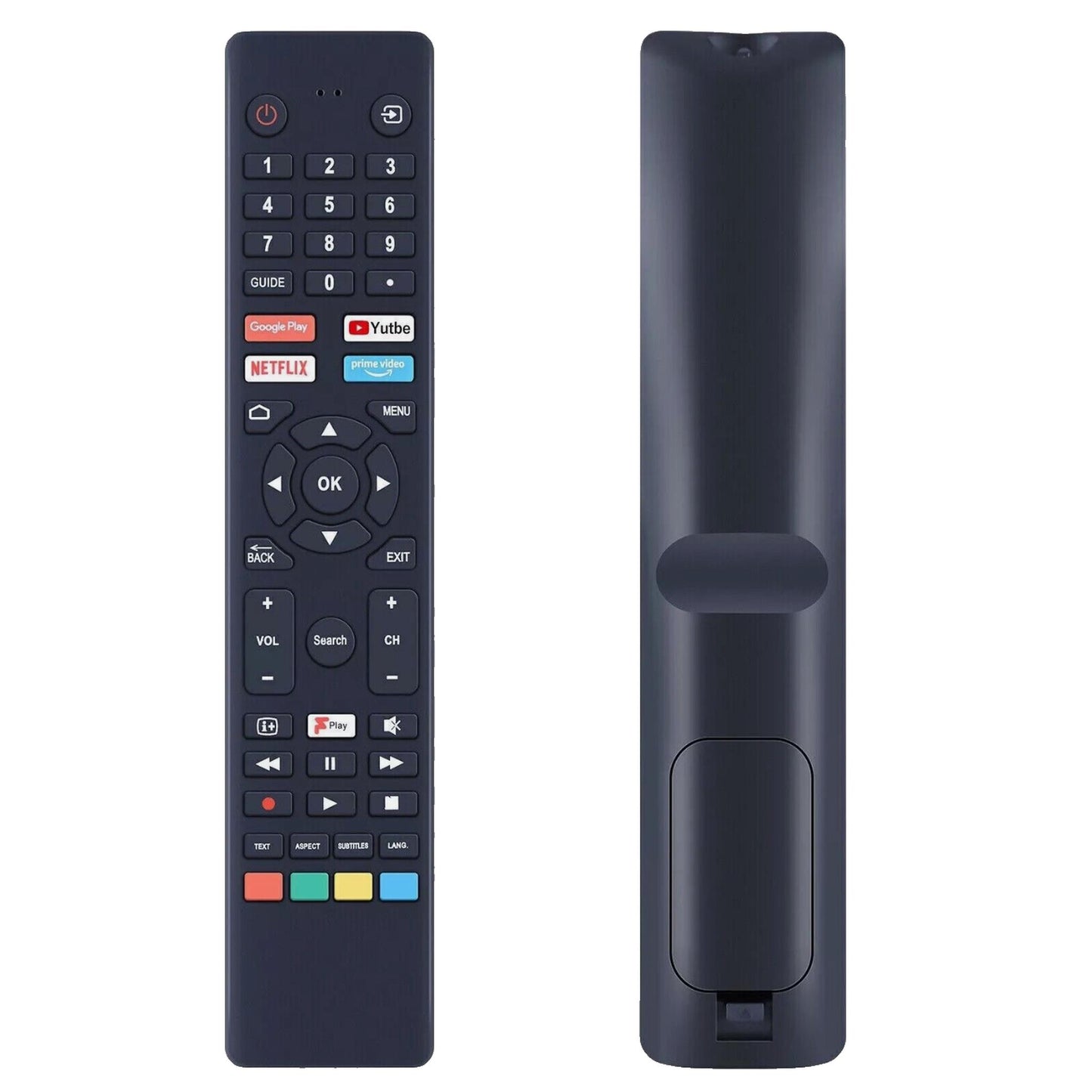 Infrared No Voice Remote RM-C3250 FOR JVC LT-32CA690 LT-40CA890 LT-43CA790