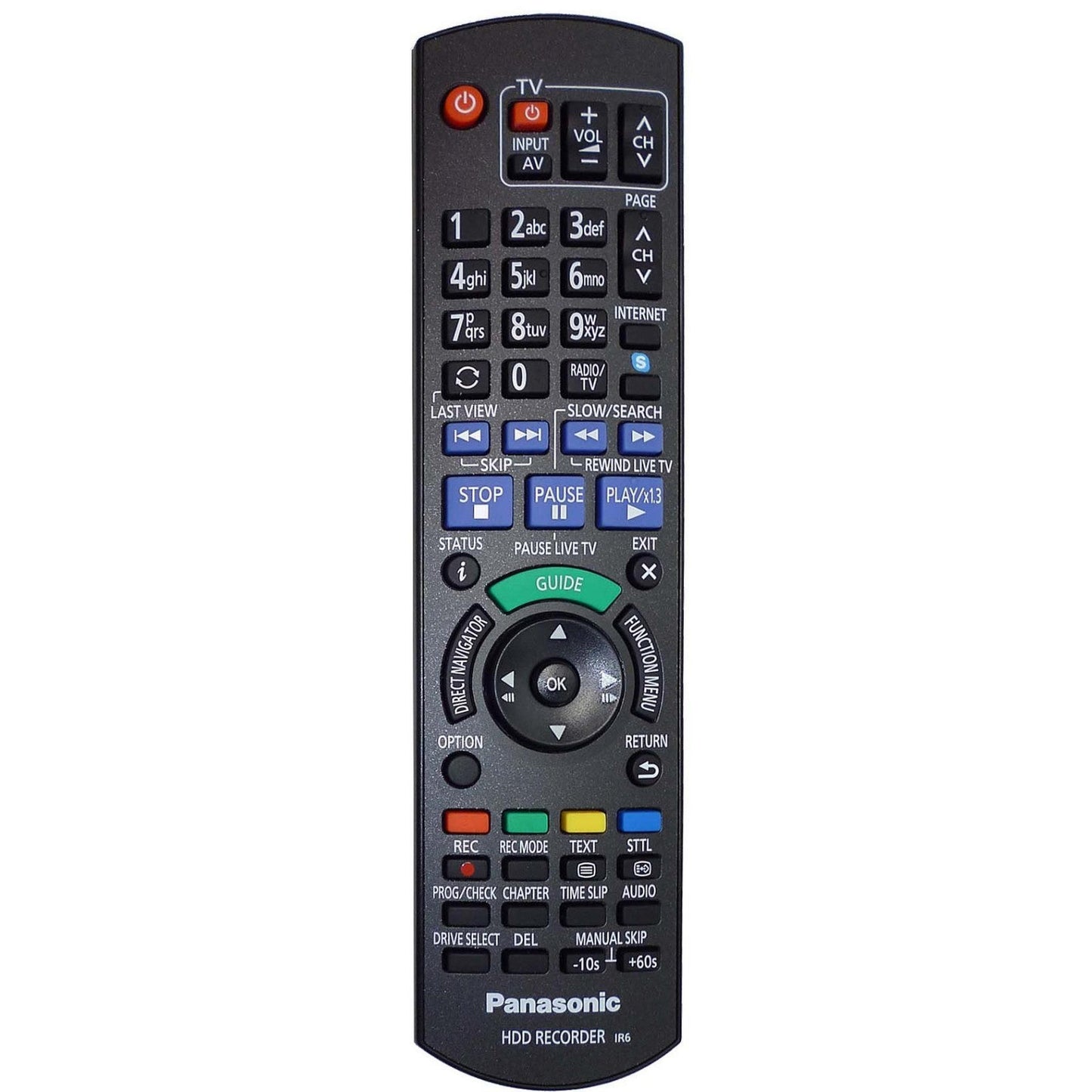 Panasonic N2QAYB000914 Remote Control for DMR-HST130, DMR-HST230, DMR-HCT130