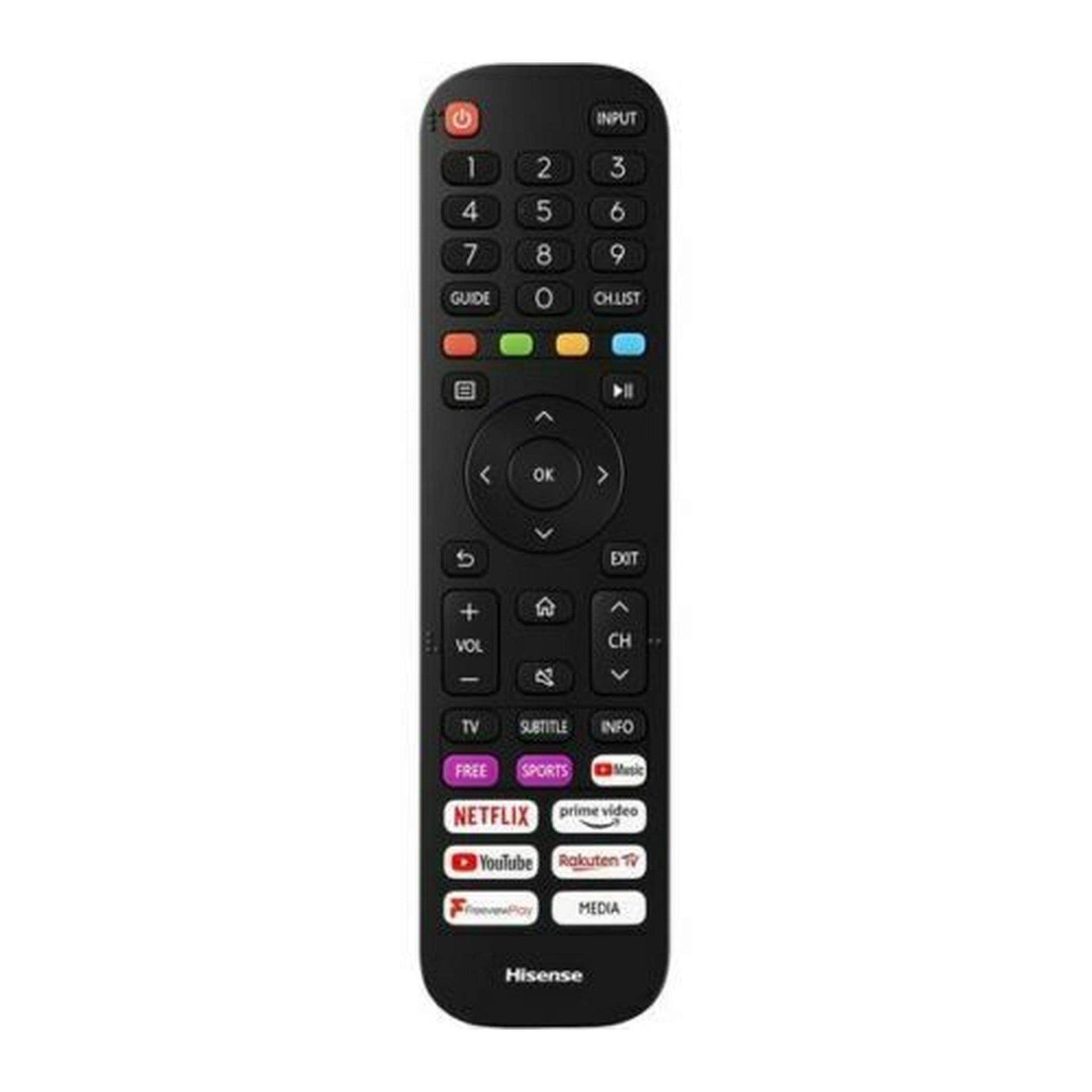 EN2AG30H Tv Remote Control For Hisense 40A4GTUK / 32A4GTUK