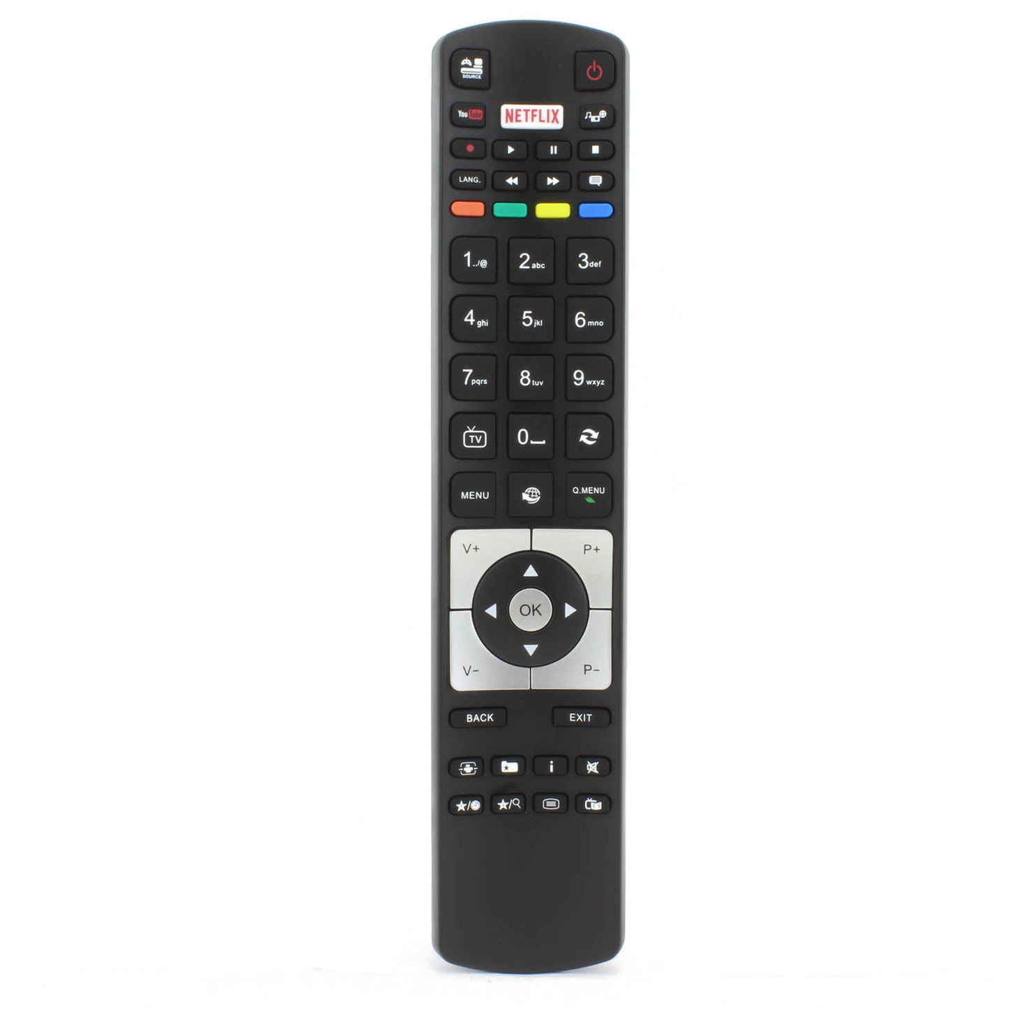 Remote control for Telefunken TFL65FHD250BC/2, TFLE55FHDC6300B, TFLES65302FHDWF4