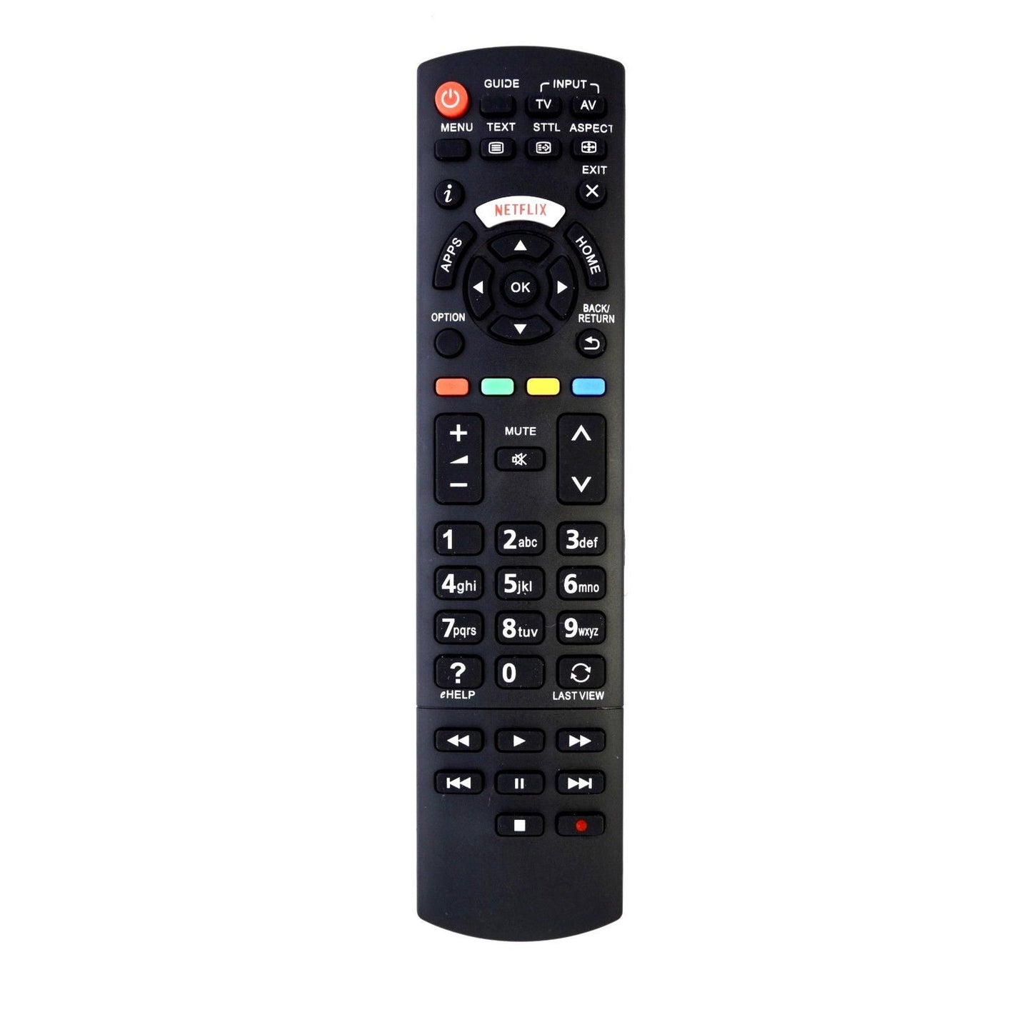 TV Remote Control for Panasonic N2QAYB001010 / N2QAYB000842 / N2QAYB001011
