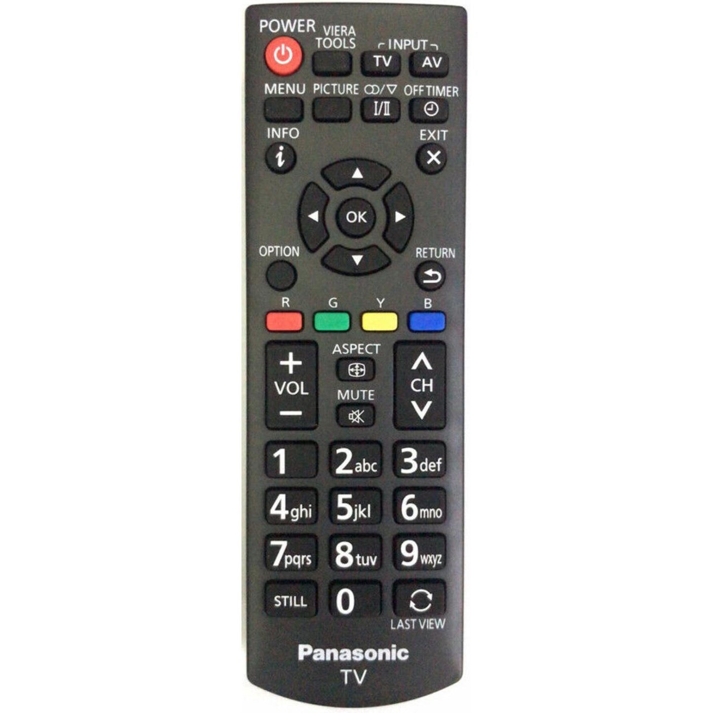 Replacement Remote Control for Panasonic EUR7628010 EUR7628030 EUR7635502 TV