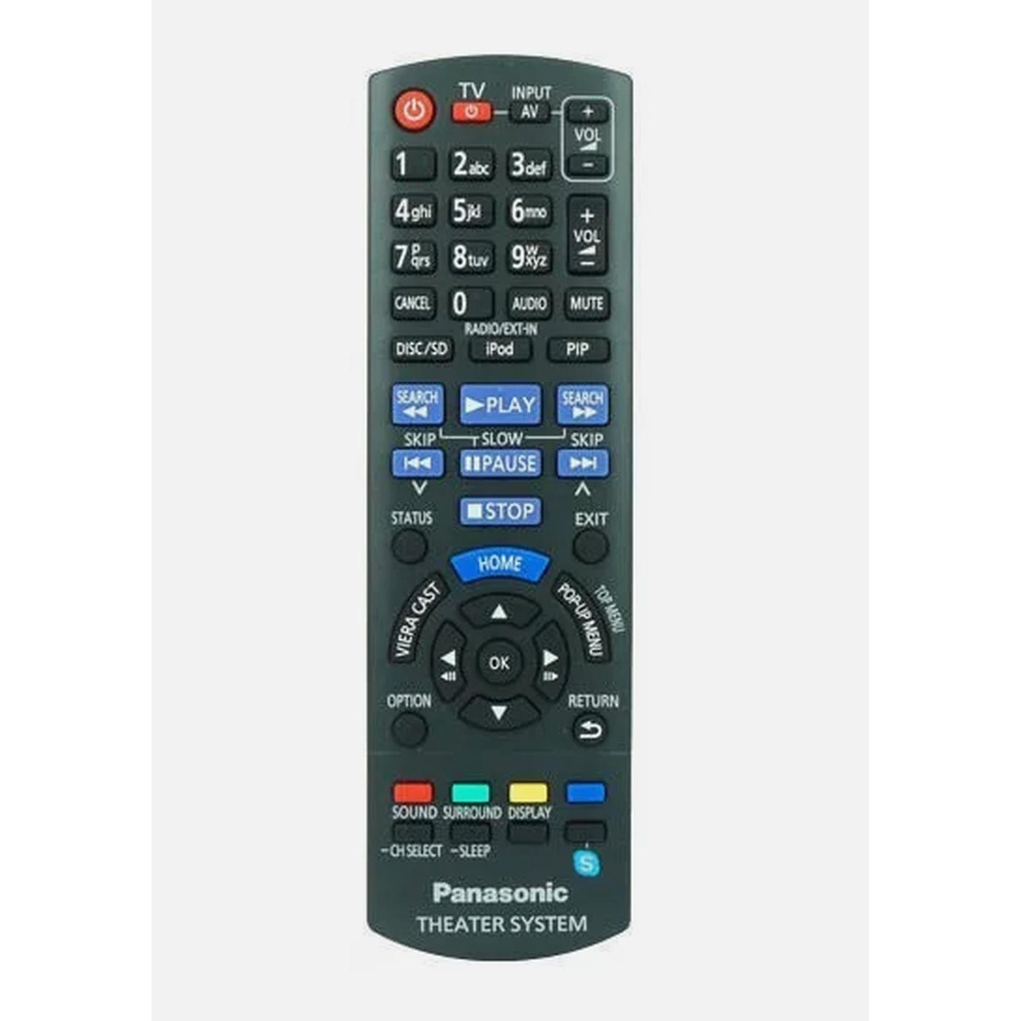 NEW Remote Control for PANASONIC N2QAYB000630 SC-BTT262 / SC-BTT270