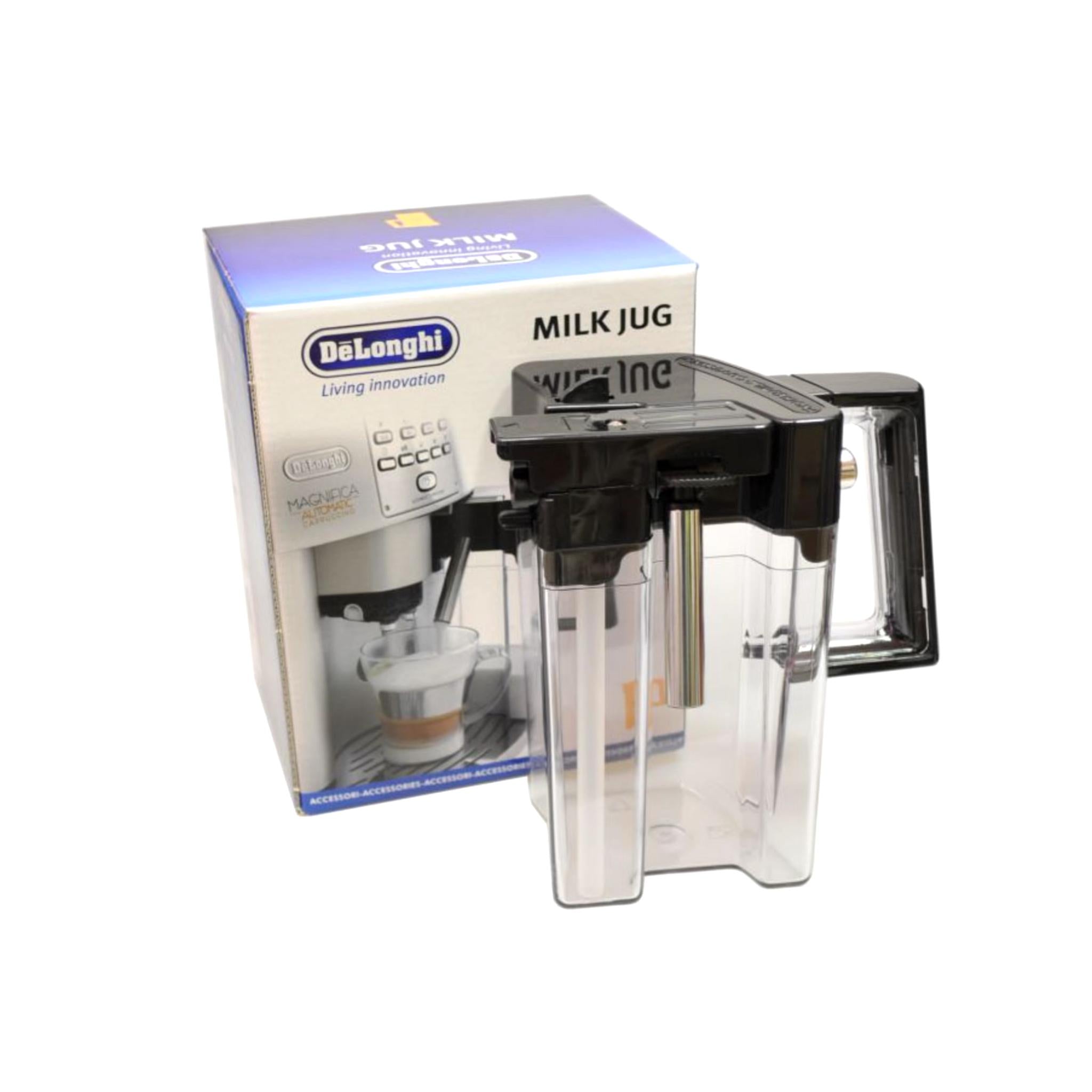 GENUINE DE'LONGHI MILK JUG CARAFE TO FIT ESAM3500 ECA13500 NEW