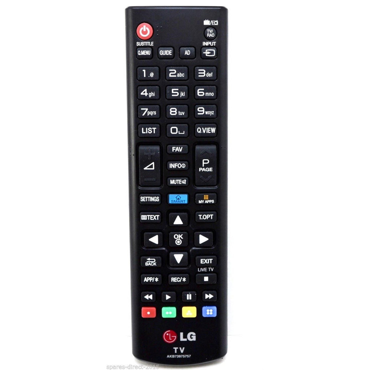 AKB73975757 Original Remote Control Replaced by LG AKB73715601