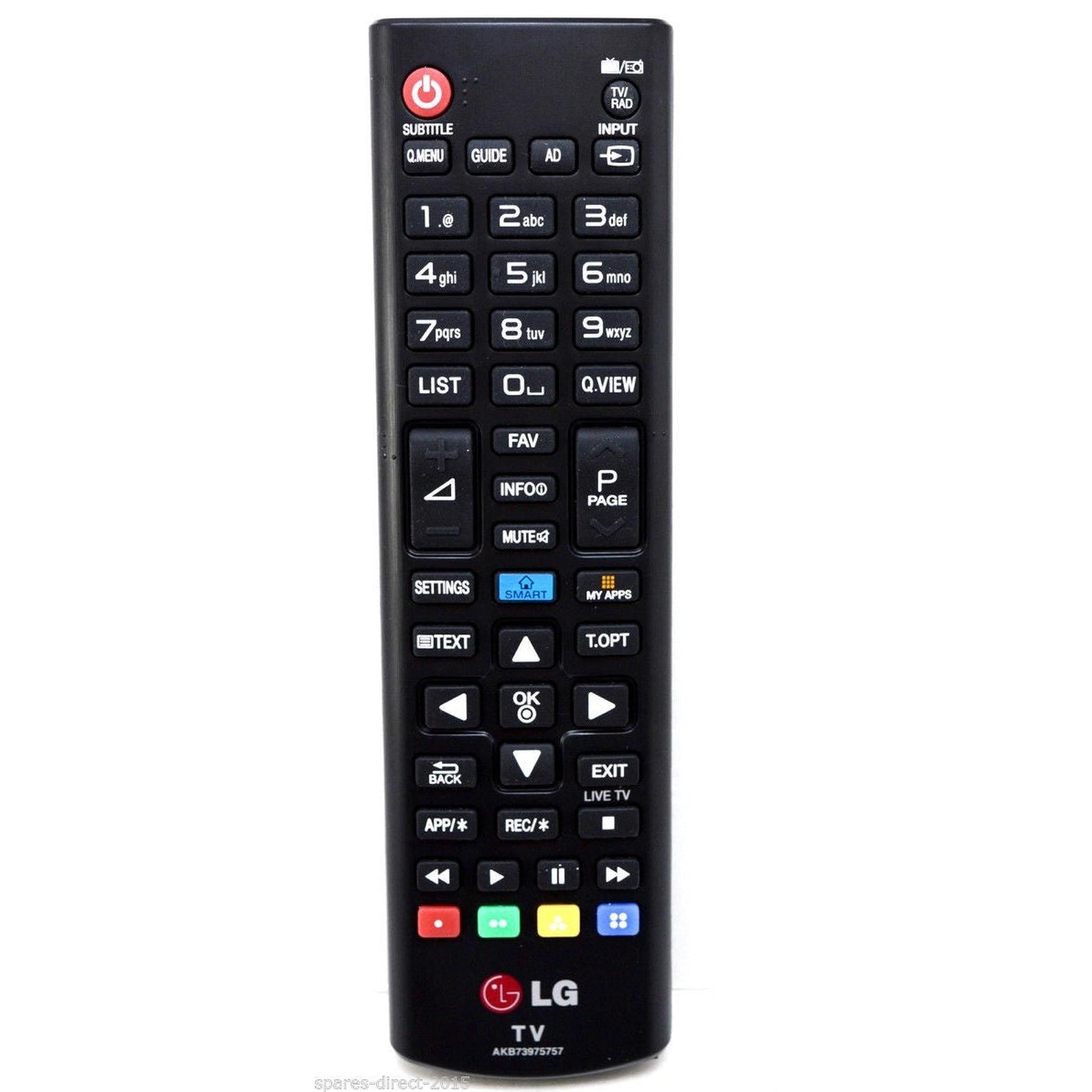 AKB73975757 Original Remote Control Replaced by LG AKB73715601
