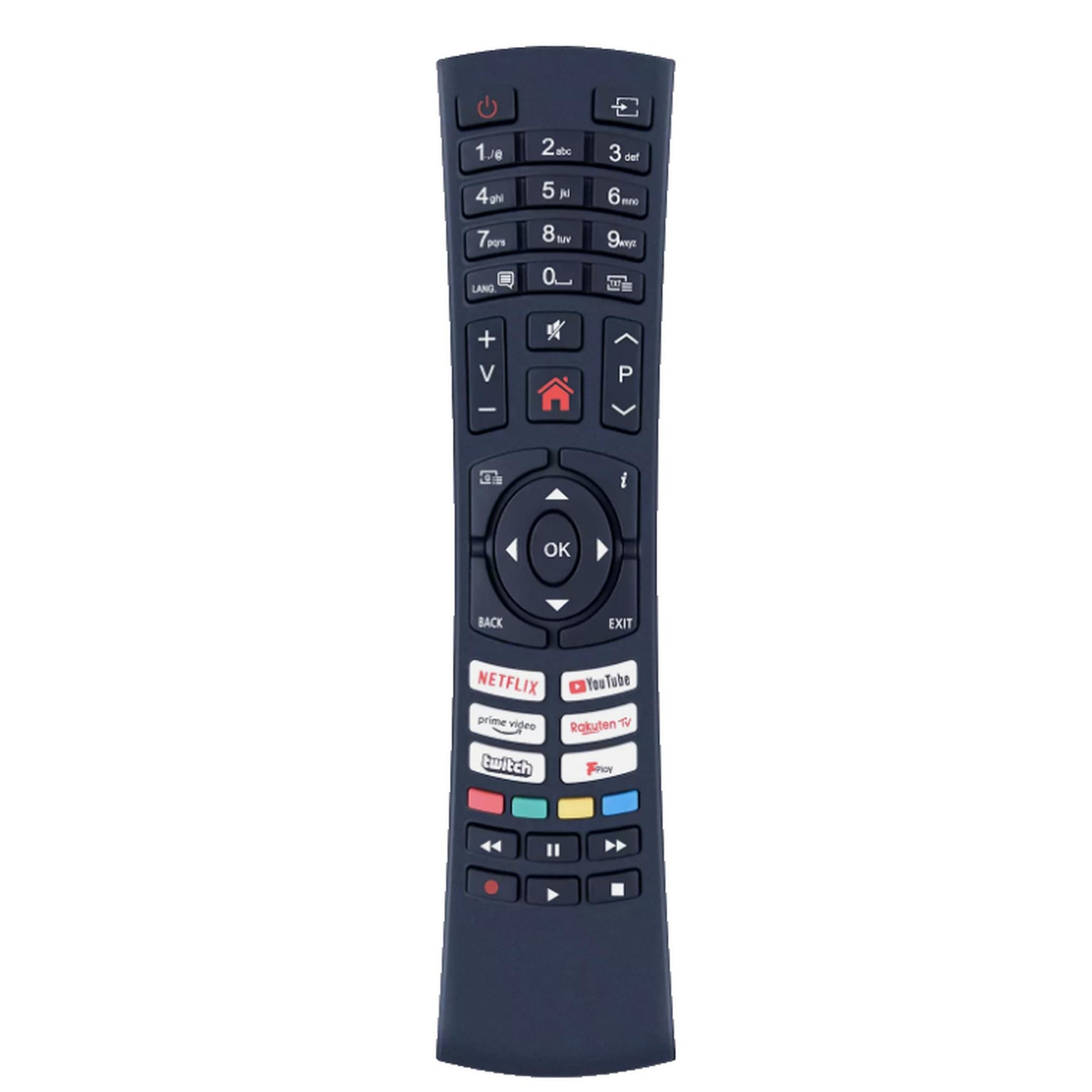 Tv Remote Control for Bush DLED43UHDHDRS1