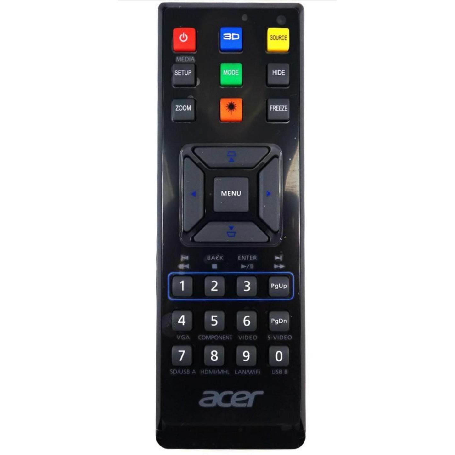 Genuine Acer MC.JK211.004 Projector Remote Control