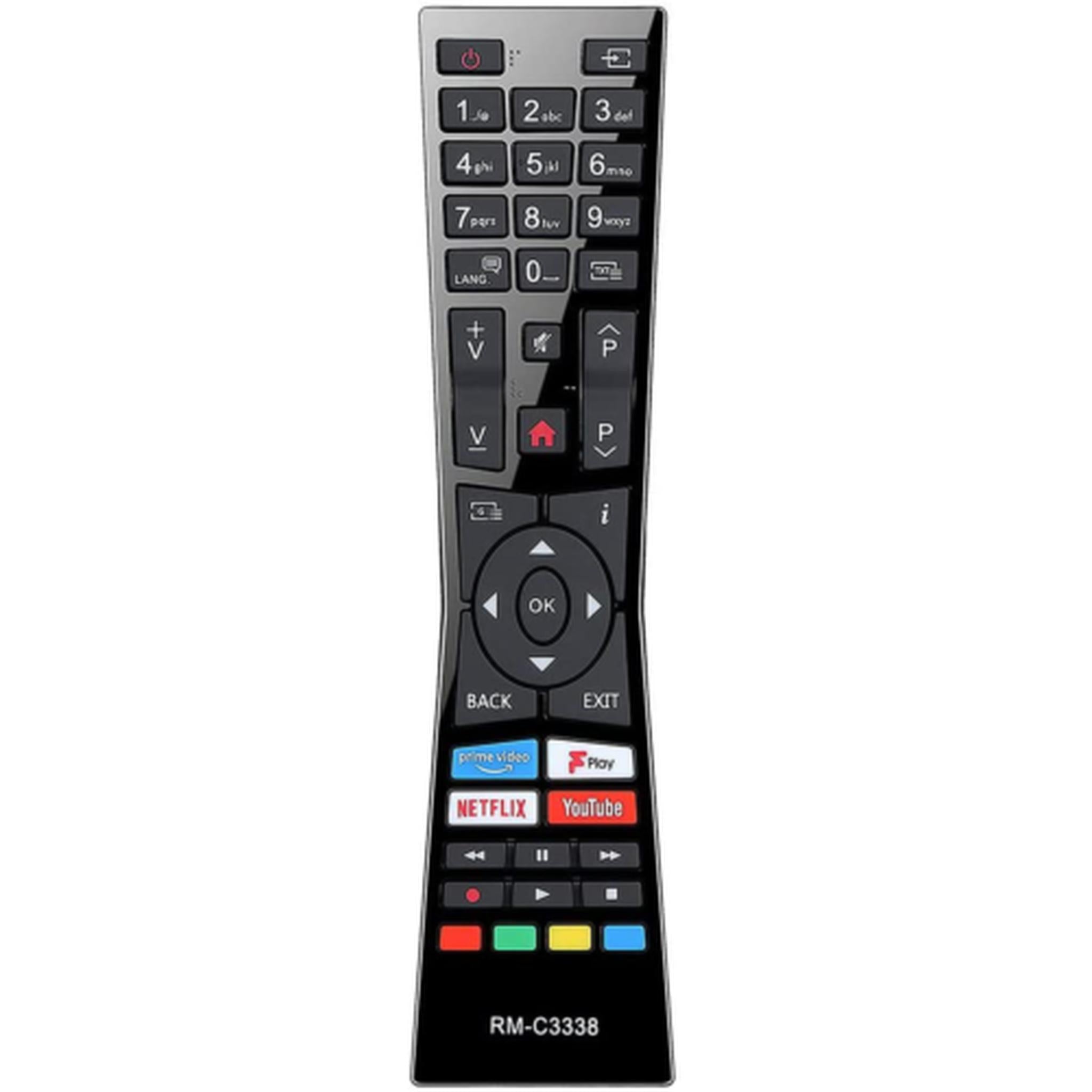 RM-C3338 Remote Control JVC RMC3338 30102235 RC43101P Smart LED TVs