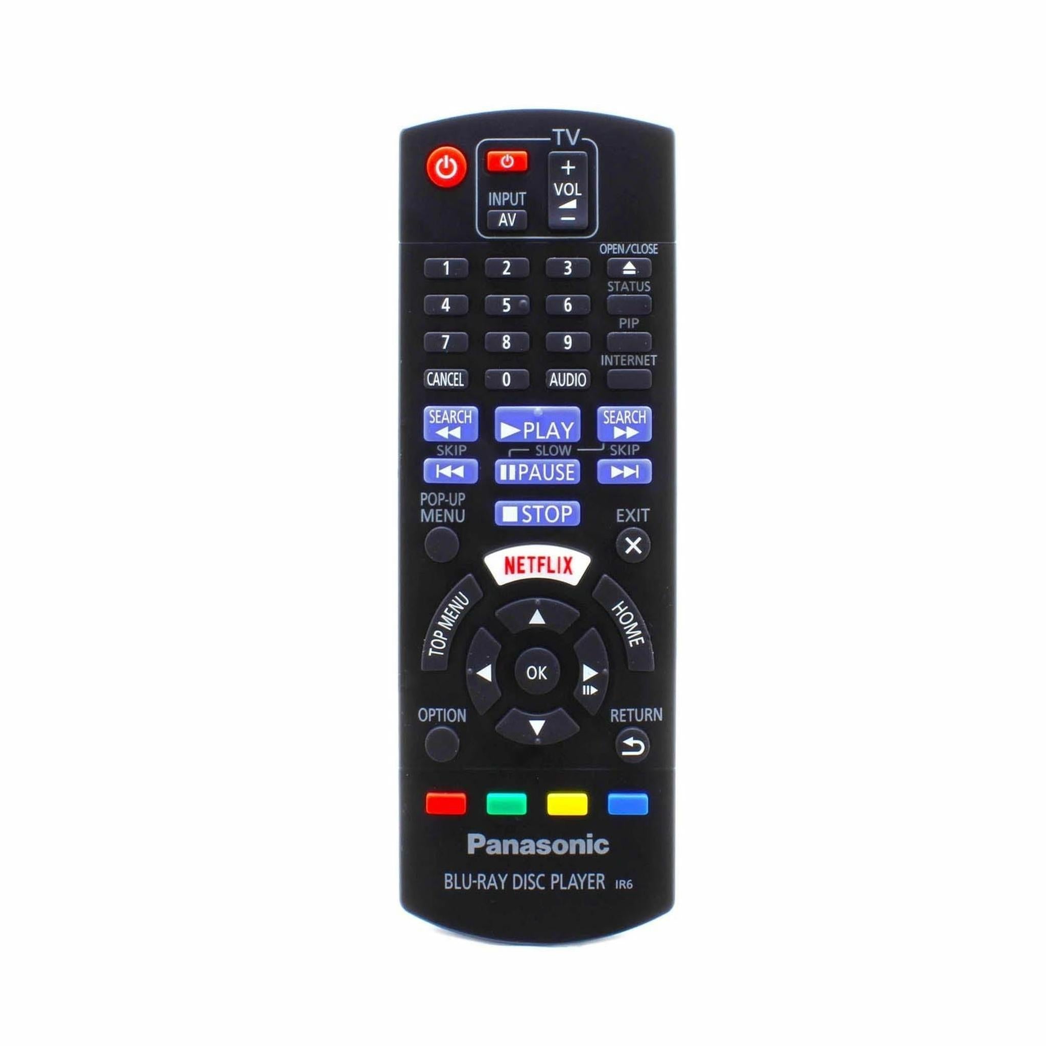 Genuine Remote Control For Panasonic DMP-BD84EB-K Smart Blu-ray & DVD Player