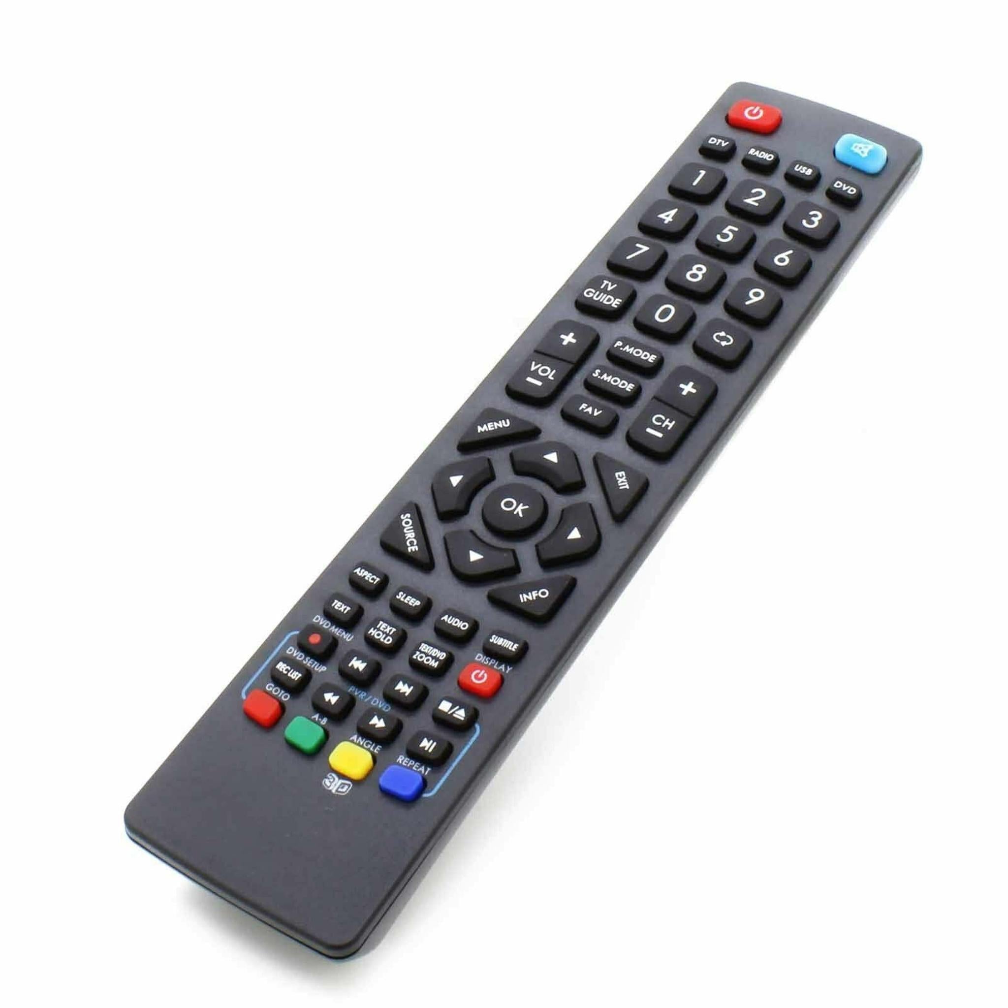 New Blaupunkt 43/137O-WB-11B-FEGU-UK TV Replacement Remote Control