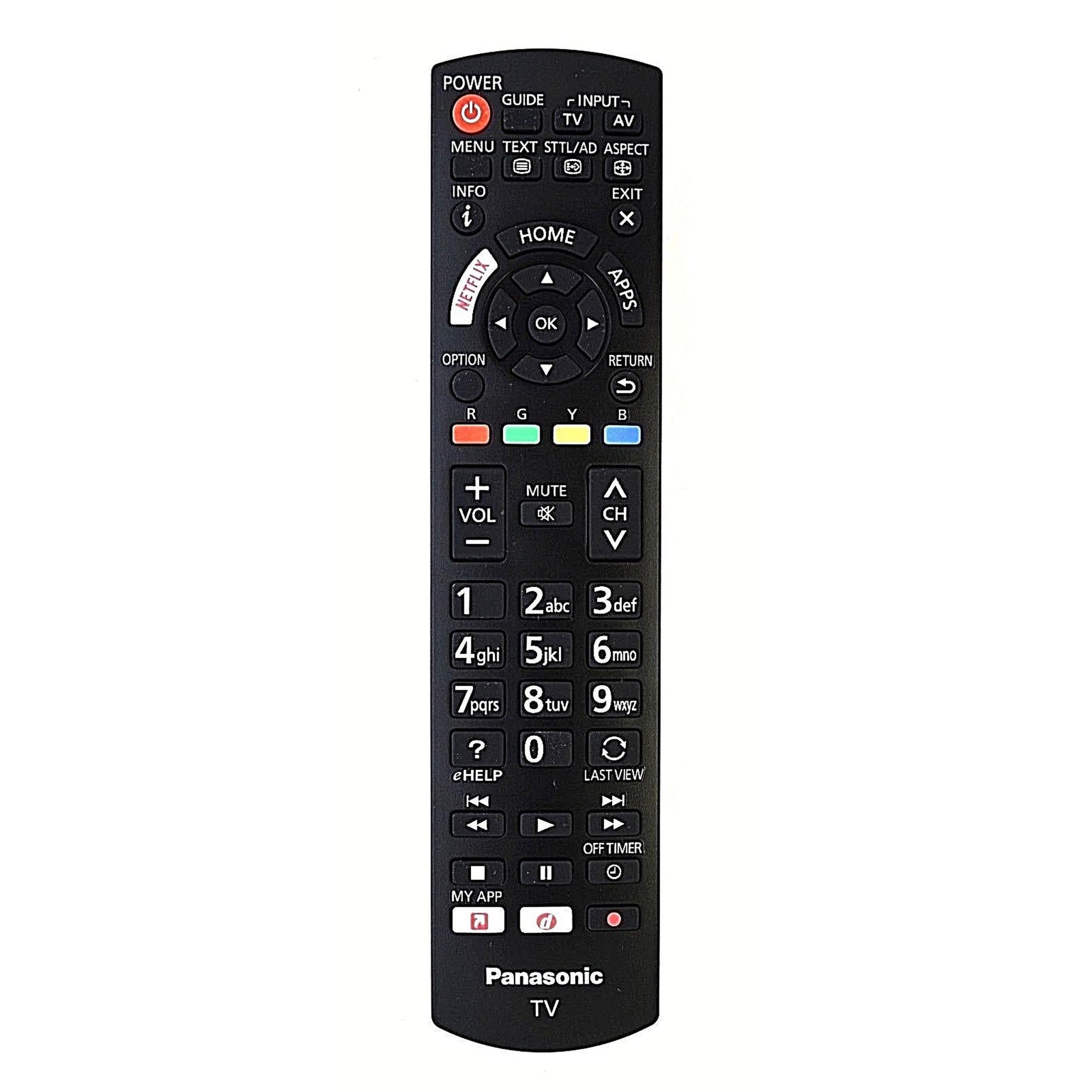 Genuine Remote Control for Panasonic models TX-55FX650B / TX55FX650B