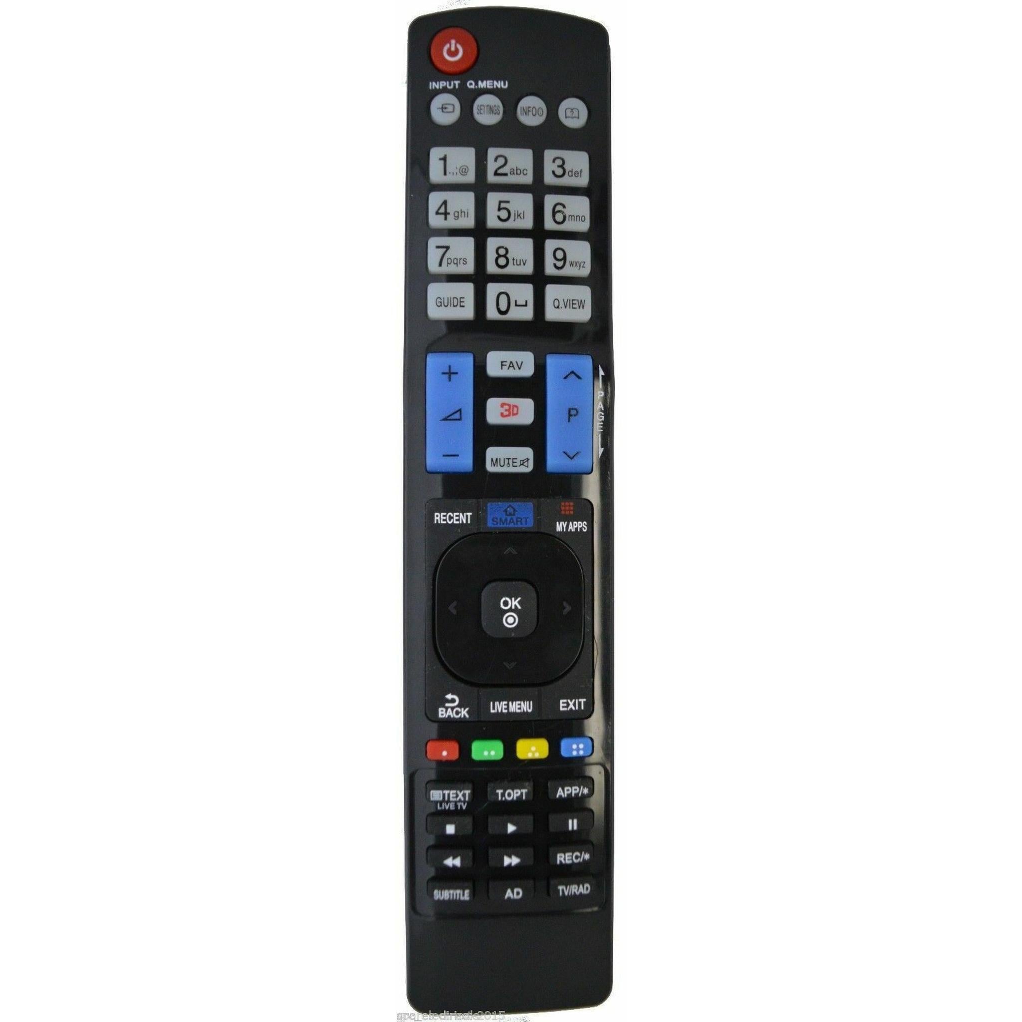 UNIVERSAL TV REMOTE CONTROL - A REPLACEMENT THAT WORKS ALL LG TV MODELS