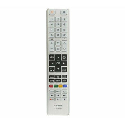 Genuine CT-8040 CT8040 Remote Control For Toshiba HD LED Smart TV's