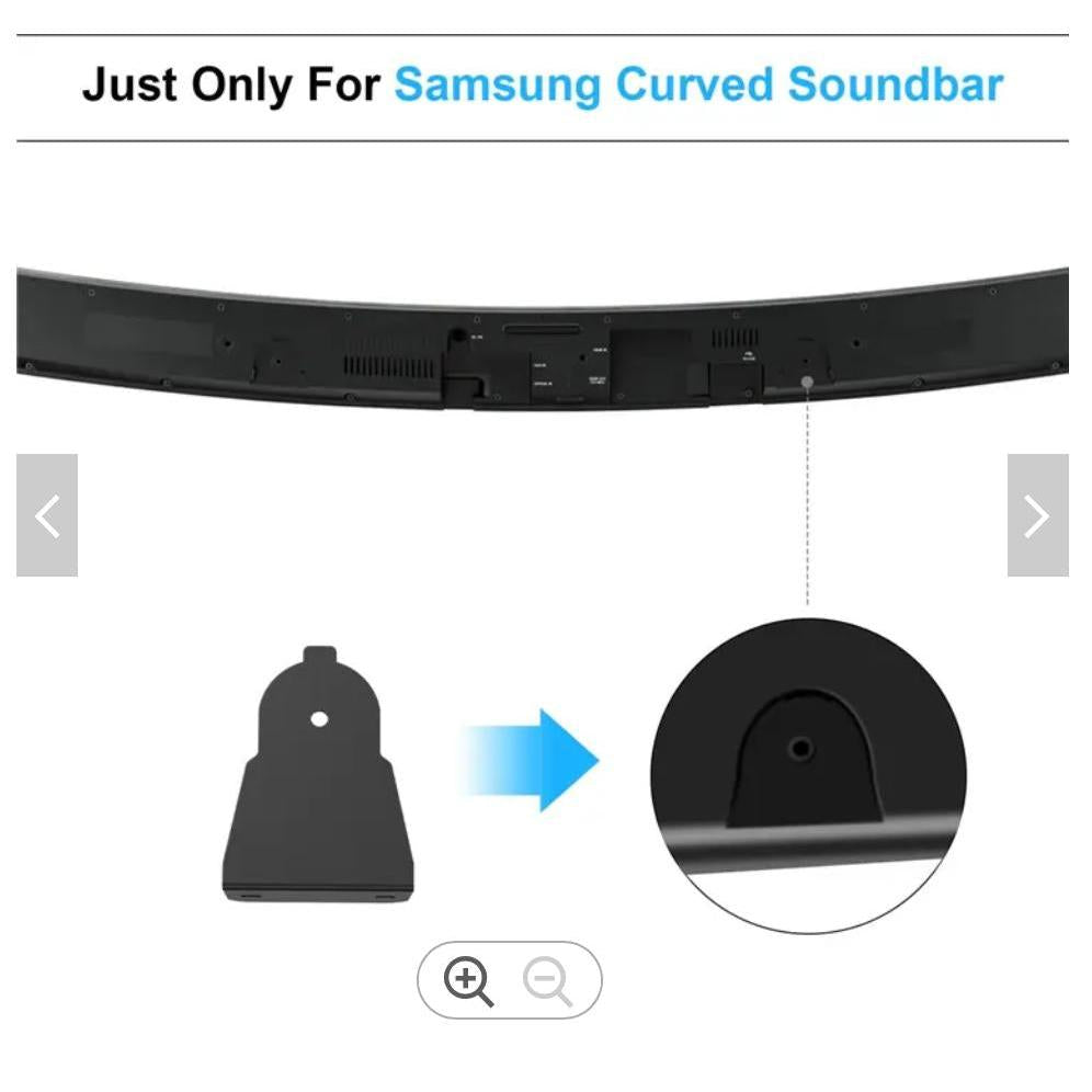 Soundbar Wall Mount Mounting Fixing Bracket Kit for Samsung HW-M4500