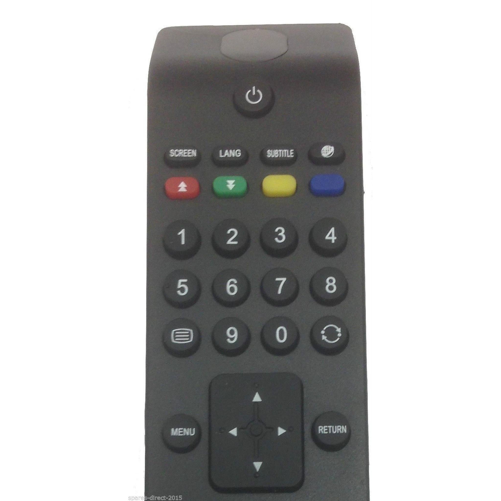 RC3902 Remote Control For Sanyo CE26LD08NB, CE26LD17B, CE32FD08B