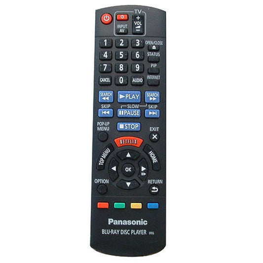 Blu Ray Remote Control N2QAYB000870 For Panasonic Model: DMP-BD79EB-K, DMPBD79