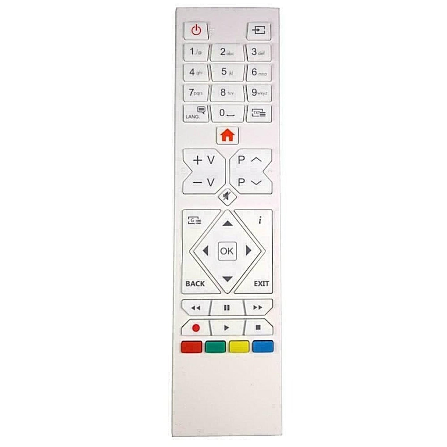 Genuine White TV Remote Control for Hitachi 22HB21J06U