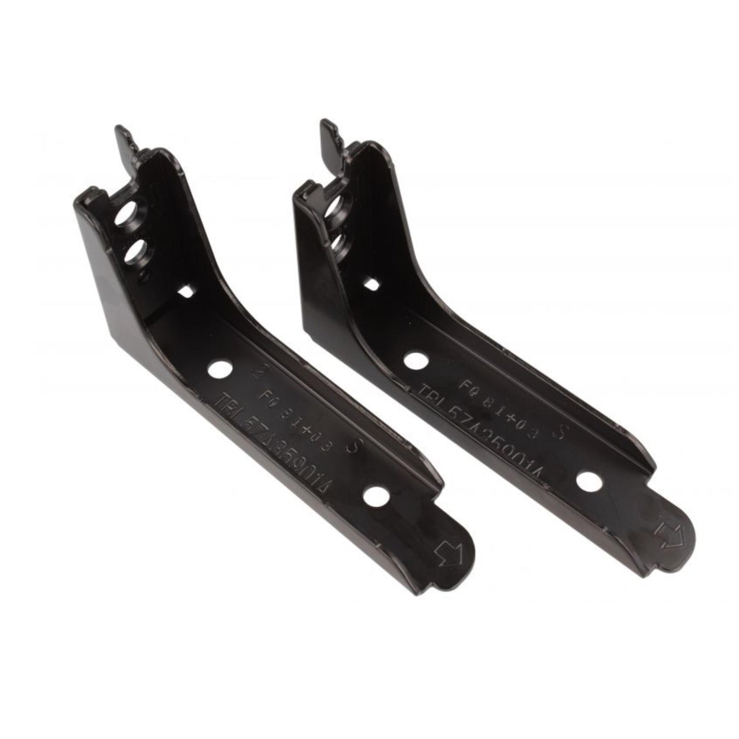 TV Metal Stand Guide Brackets ( ONLY ) with Screws For Panasonic TX-49DX600B